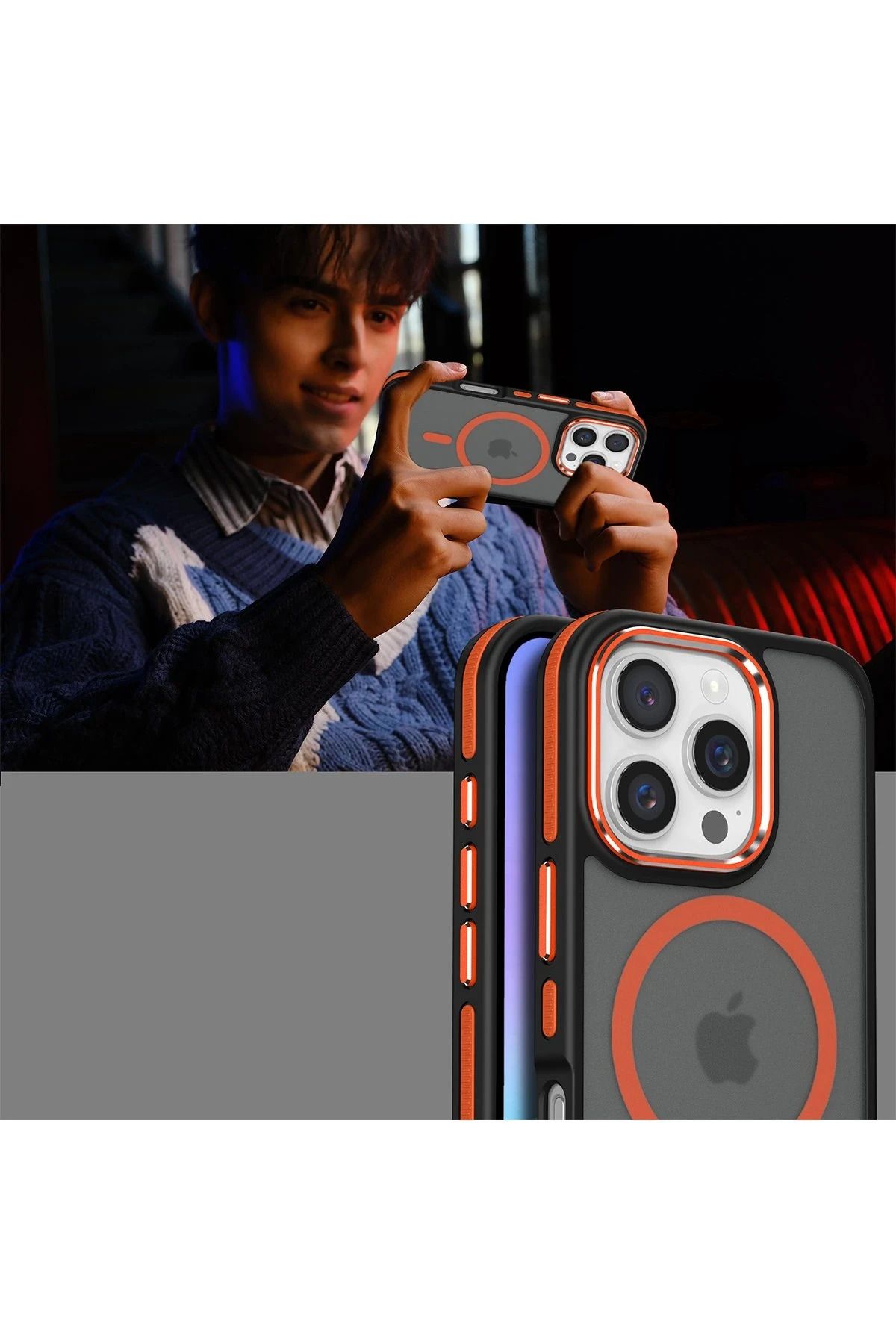 Joko iPhone 16 Pro Max Winner Magsafe Kapak - Bronz BSTMY
