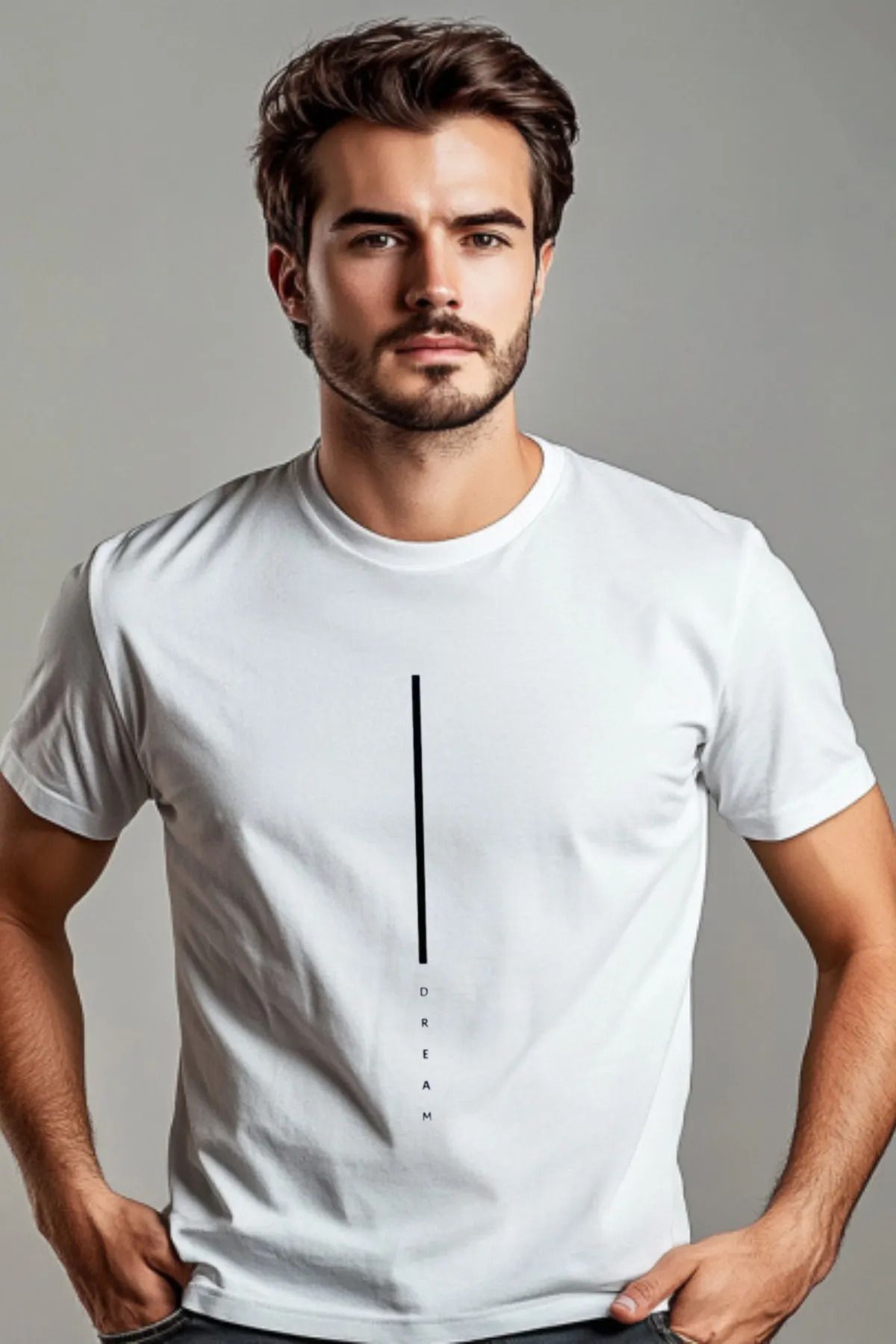 FeaR LeeS DREAM Baskılı Oversize T-shirt