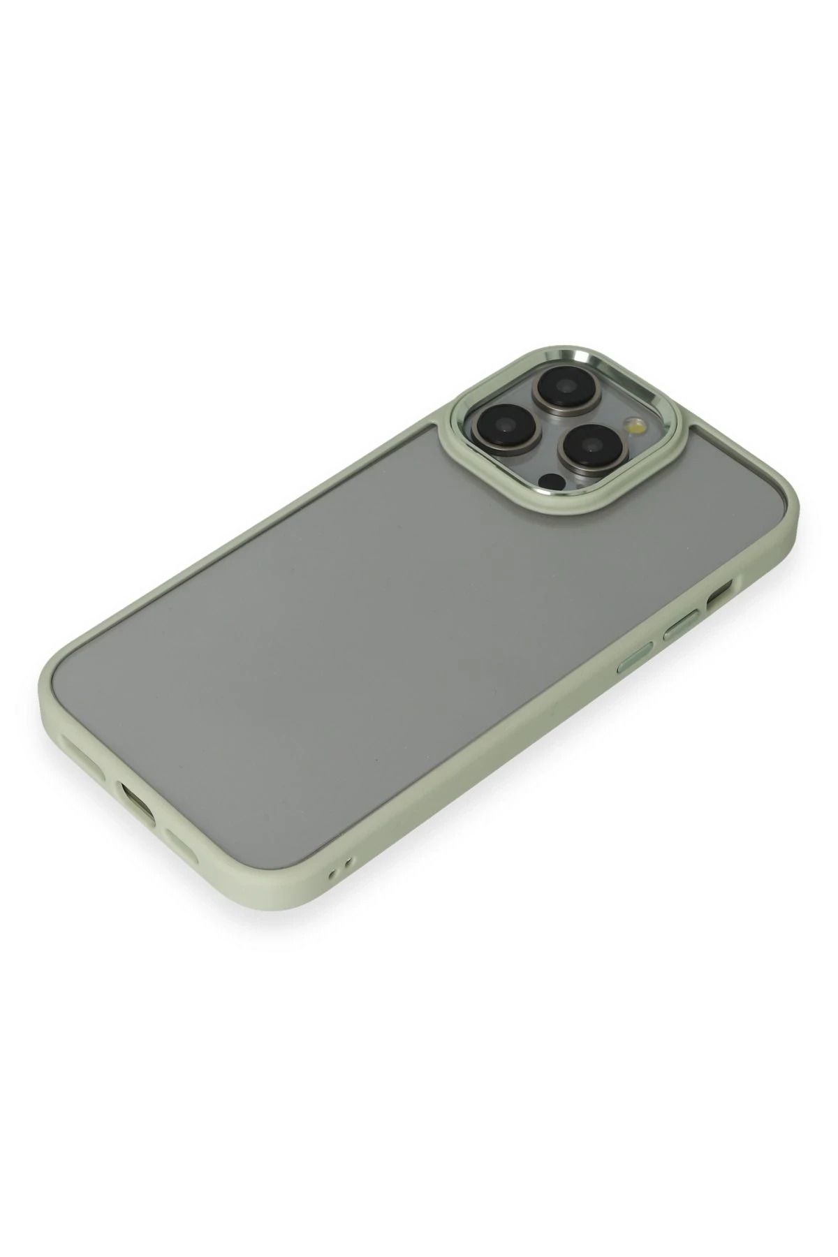NewFace iPhone 14 Pro Max Kılıf Power Silikon - Yeşil BSTMY