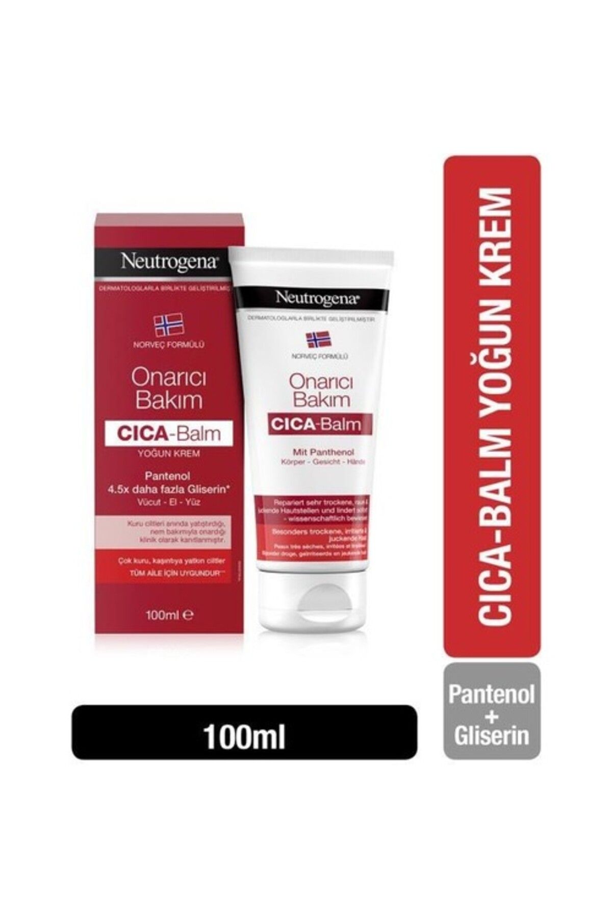 Neutrogena Onarıcı Bakım Cıca Balm Krem 100Ml