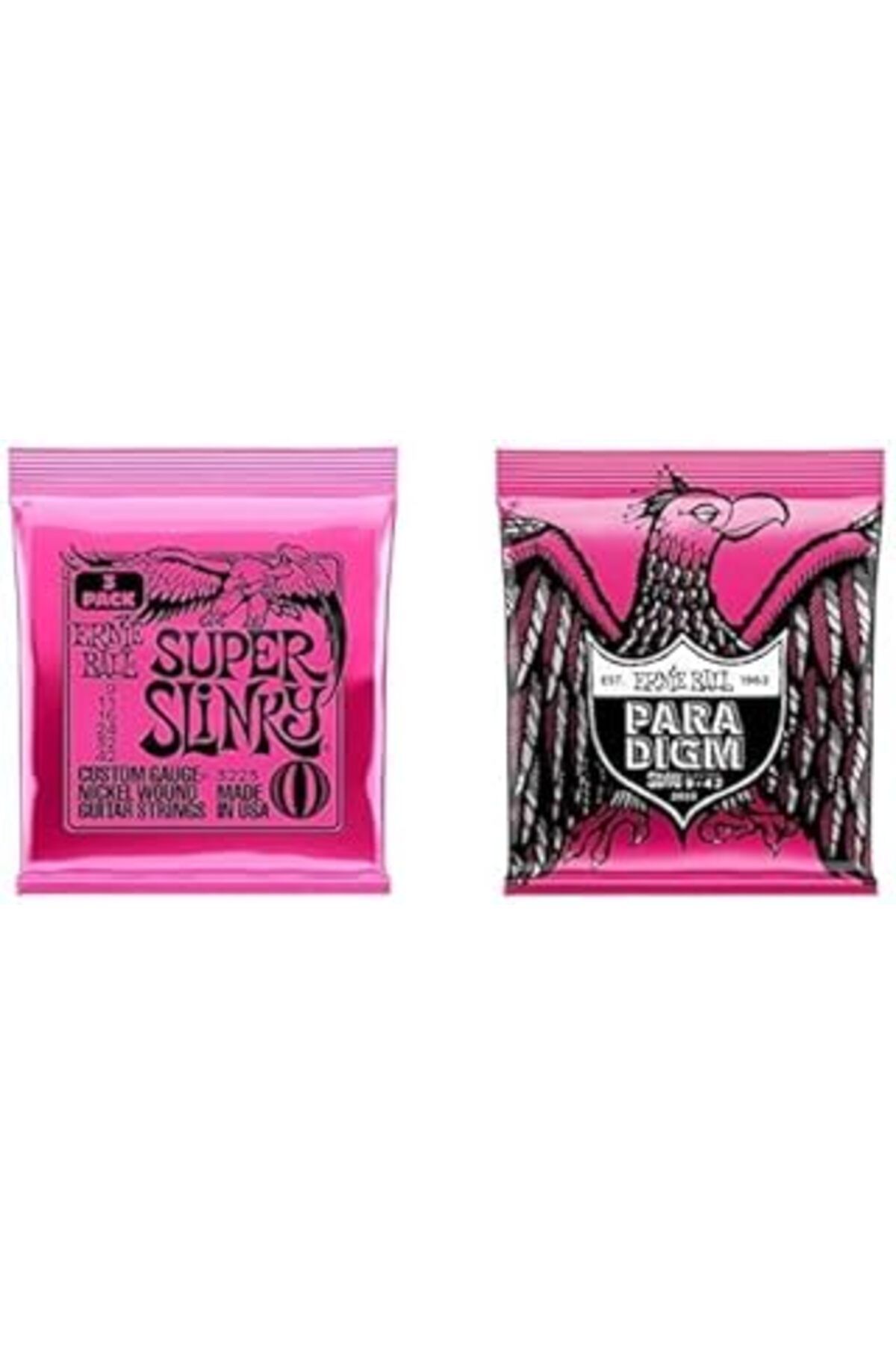 NZM TİCARET Ernie Ball Super Slinky 3-Pack Ve Paradigm Super
