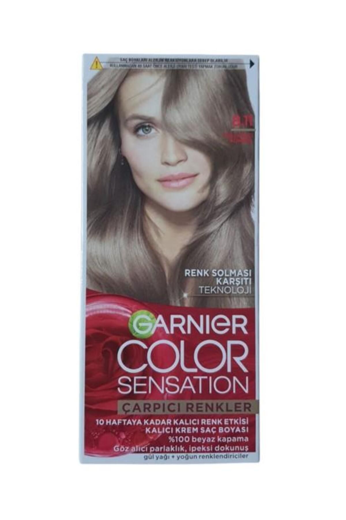 Garnier Çarpıcı Renkler 8.11 Küllü İnci Kumral