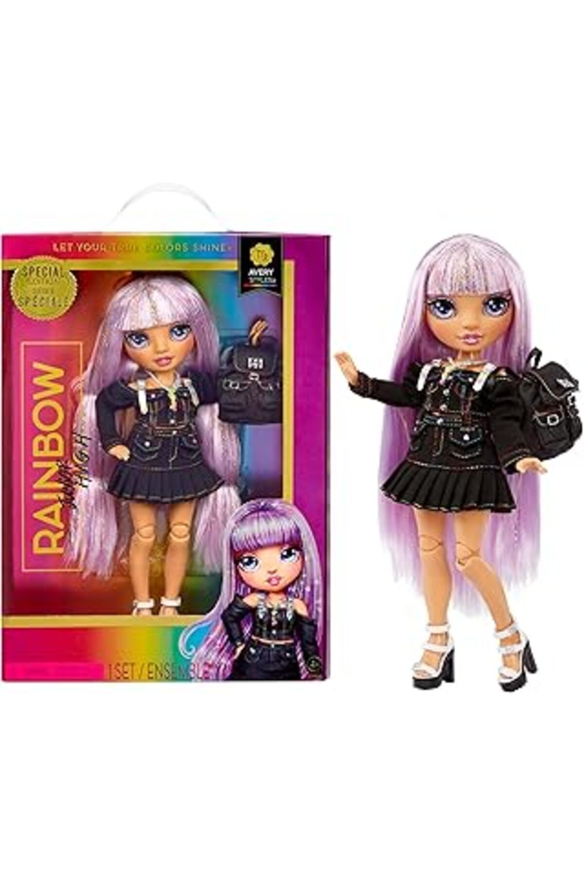NZM TİCARET Rainbow High Jr. High - Avery Styles