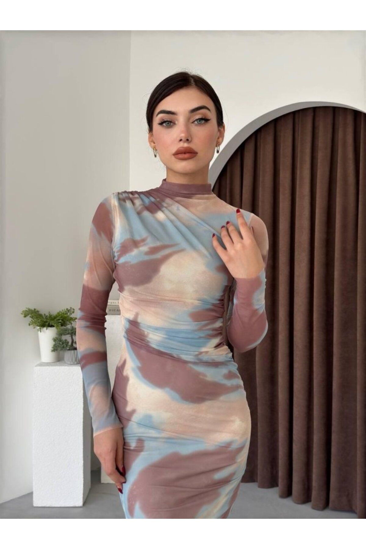 ARUZ MODA Alens Tül Elbise