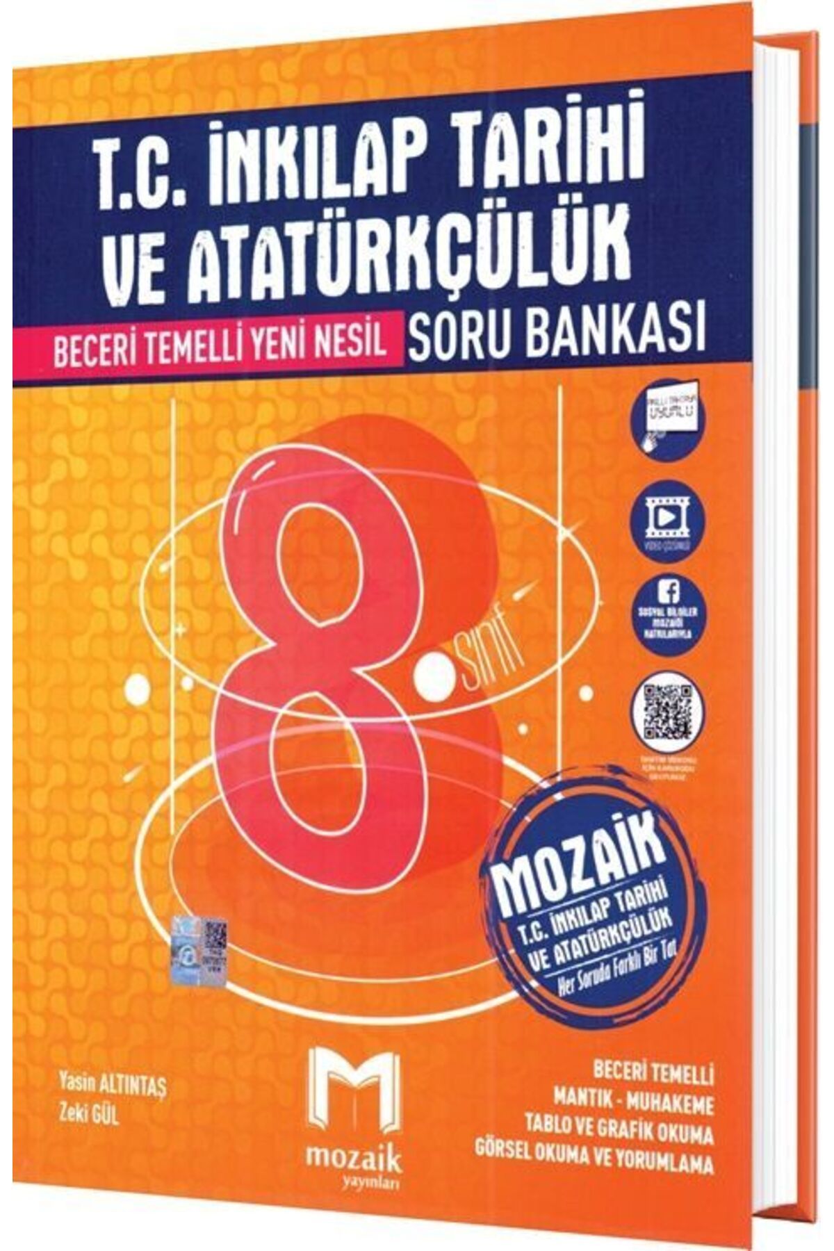 Mozaik Yayınları Mozaik Yayınları 8. Sınıf LGS T.C. İnkılap Tarihi ve Atatürkçülük Soru Bankası