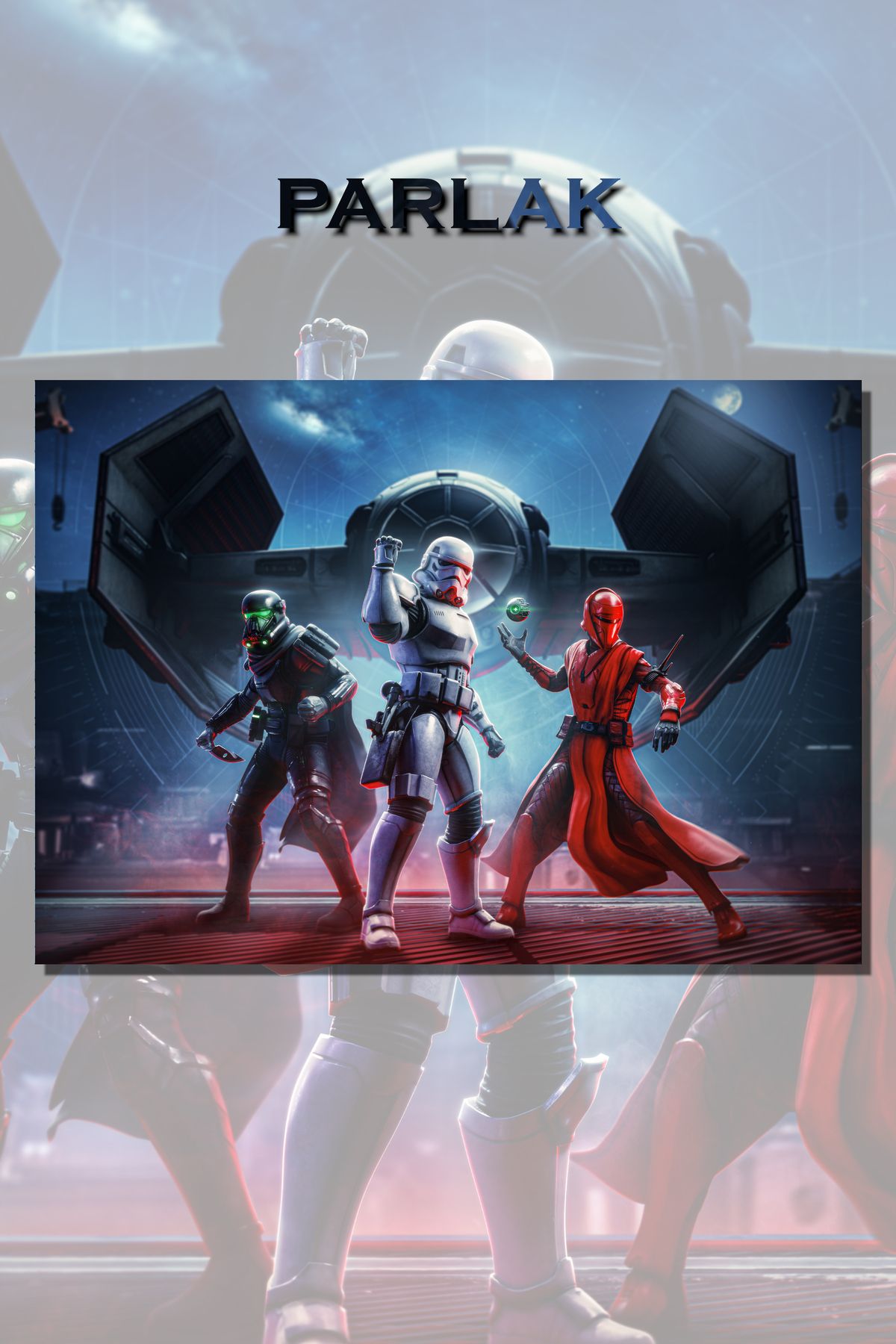 CALLWOOD Star Wars Çerçevesiz Film Tablo,Poster - Duvar Kağıdı Yüksek Kaliteli Baskı