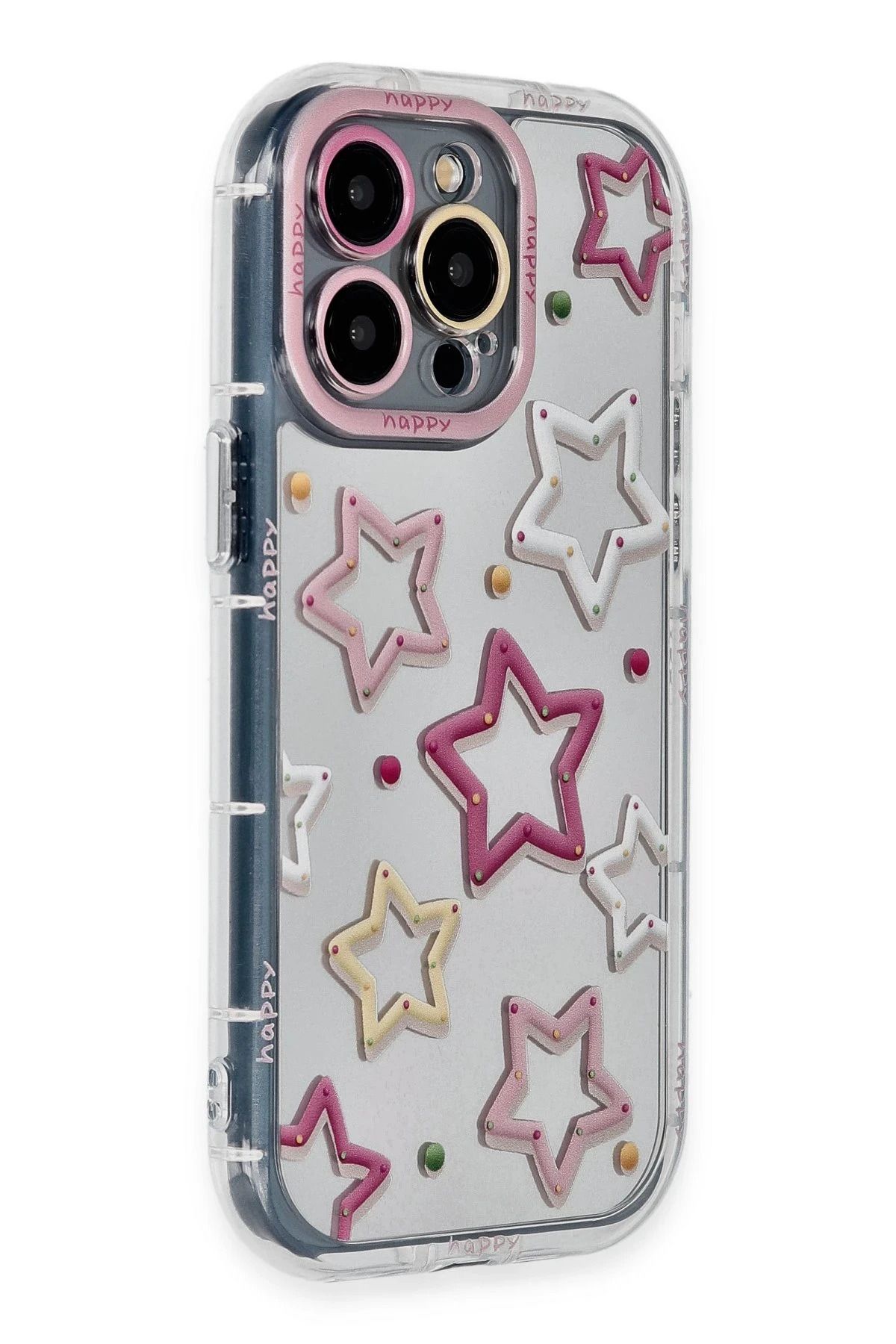 NewFace iPhone 15 Pro Max Kılıf Reflexion Desenli Kapak - Desen 3 BSTMY
