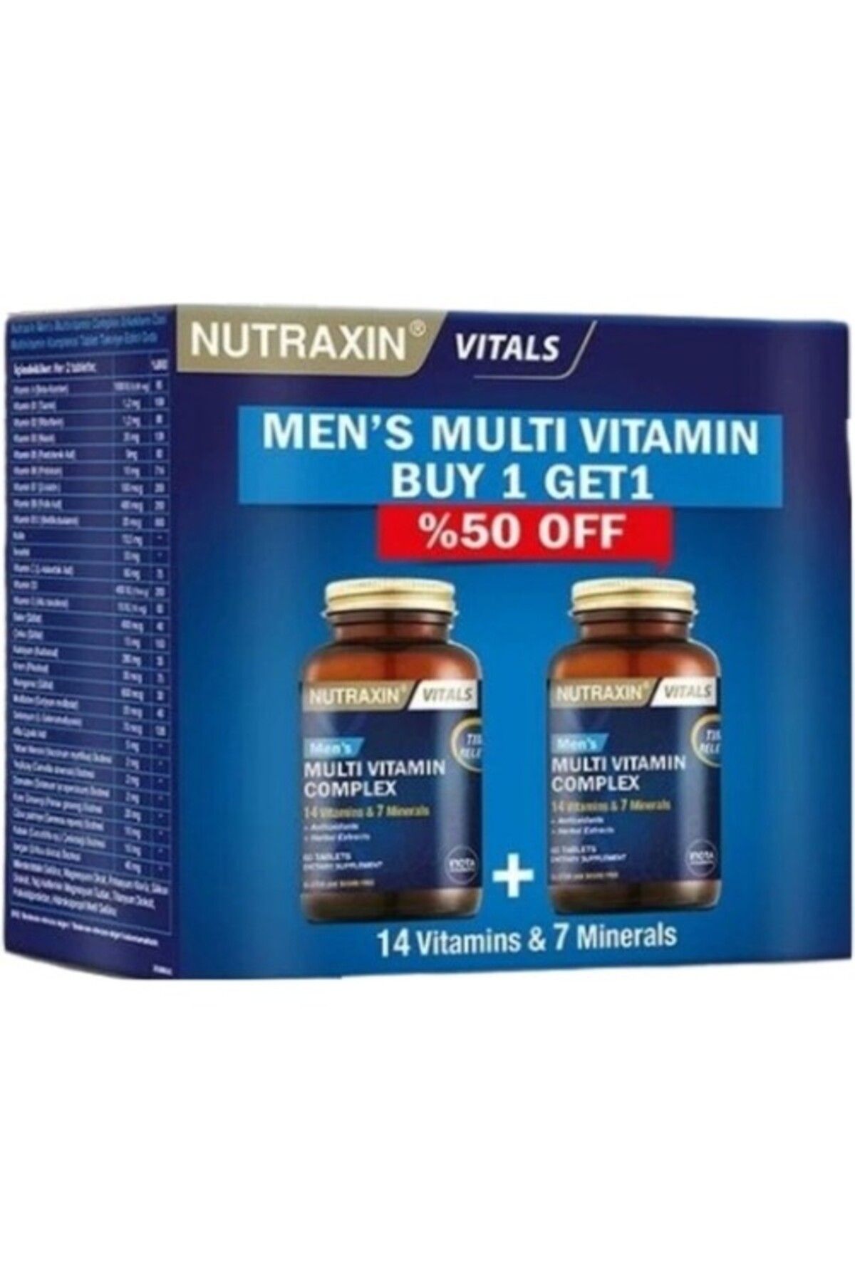 Nutraxin Nutraxın Erkek Multı Kofre 2.%50