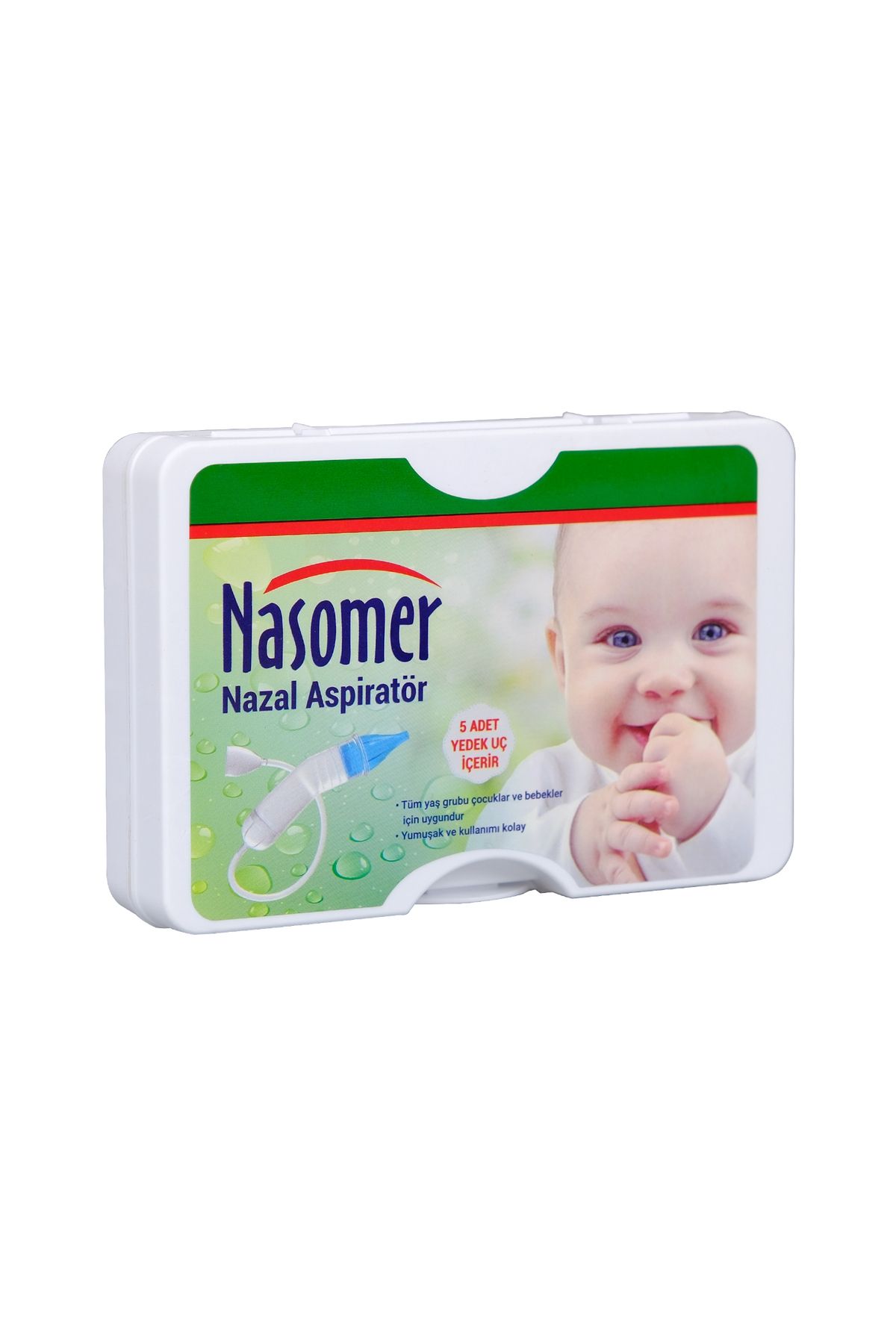nascita Nasomer Baby Nazal Aspiratör Makine + Yedek Uc