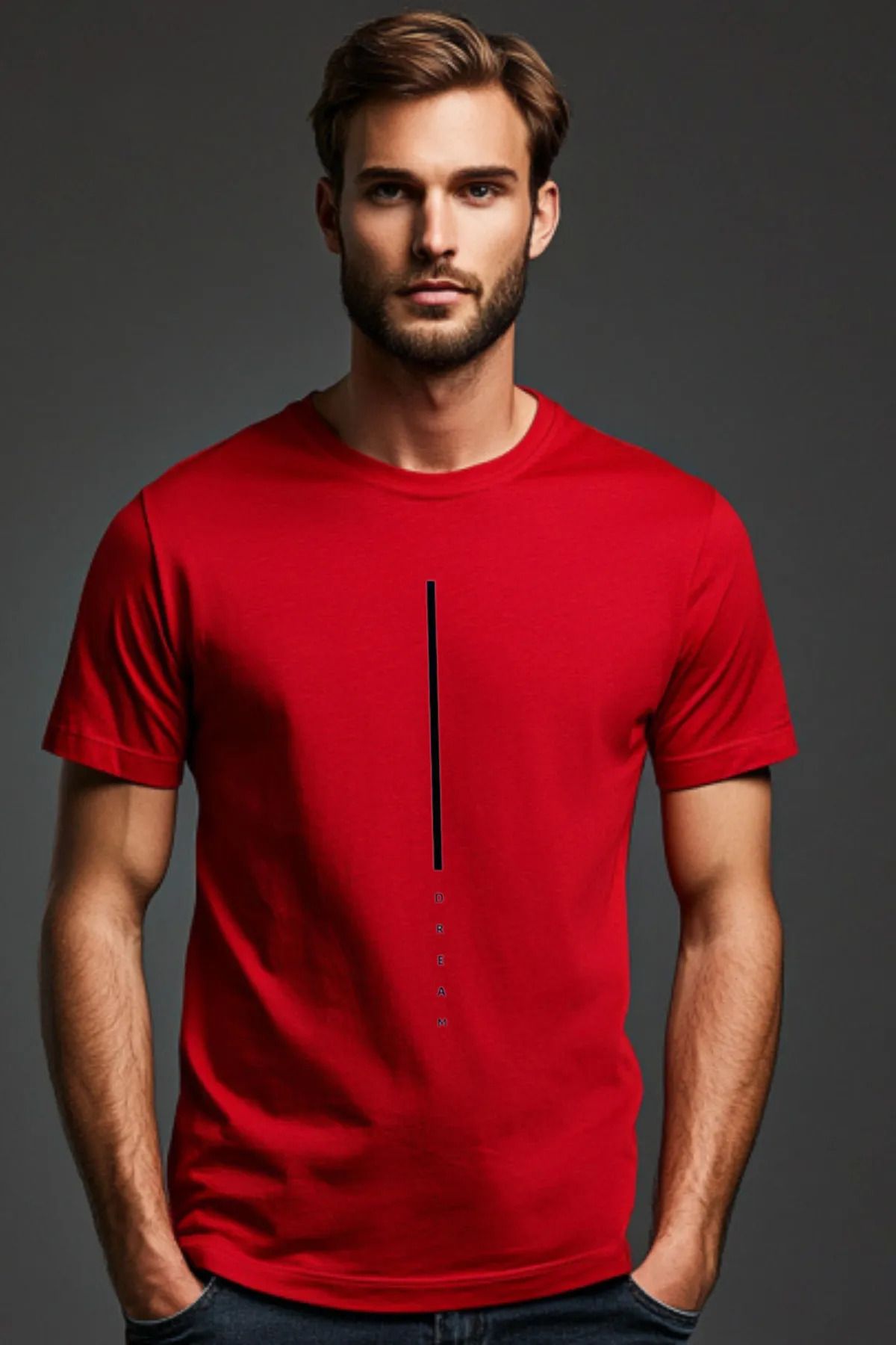 FeaR LeeS DREAM Baskılı Oversize T-shirt
