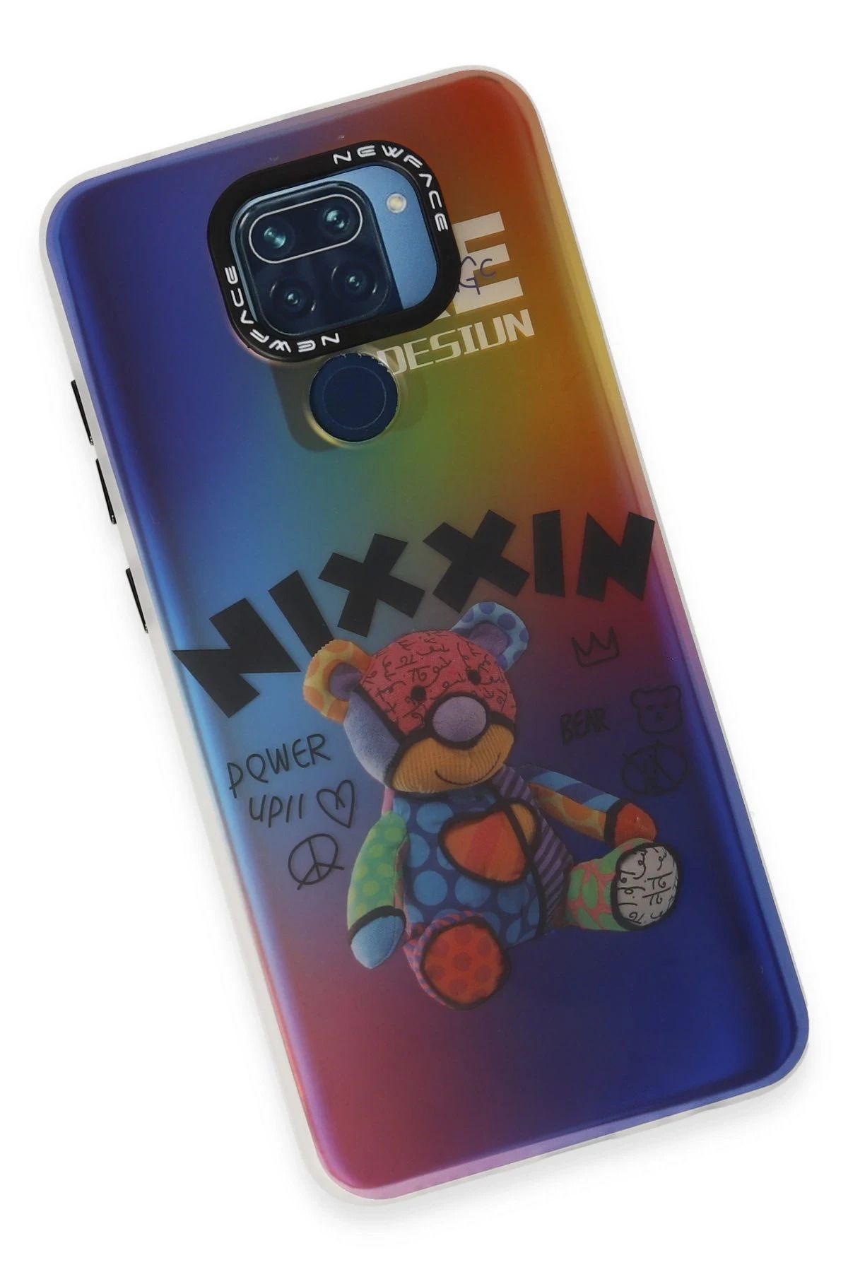 NewFace Xiaomi Redmi Note 9 Uyumlu  Kılıf Estoril Desenli Kapak - Estoril - 11 BSTMY