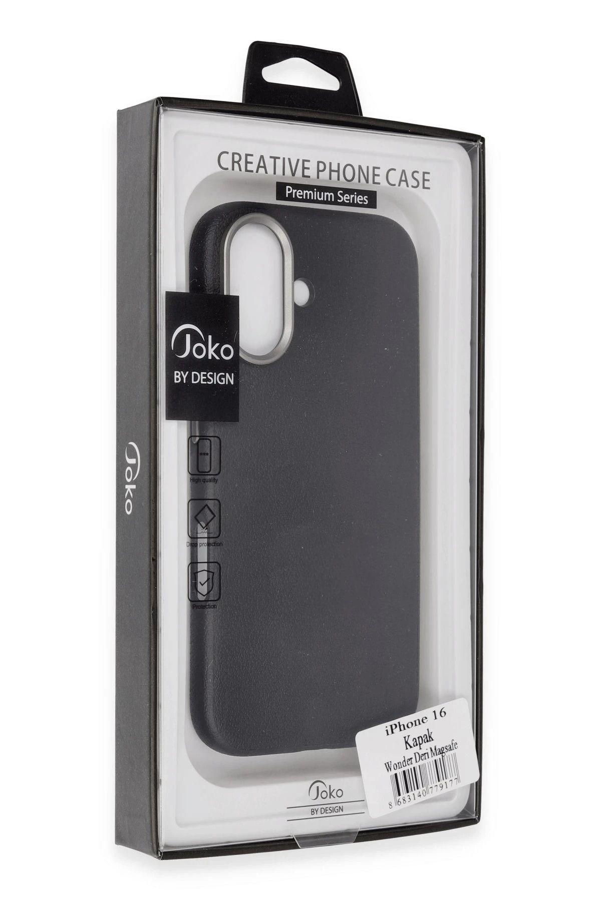 Joko iPhone 16 Wonder Deri Magsafe Kapak - Lacivert BSTMY
