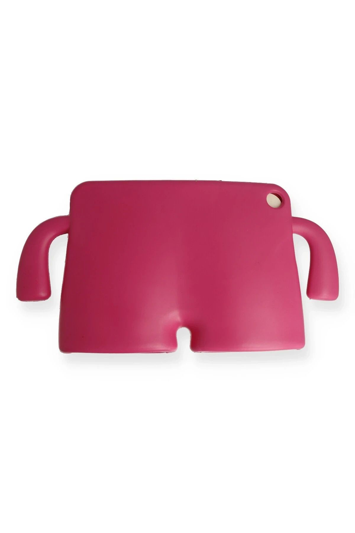 NewFace iPad 4 9.7 Kılıf Karakter Tablet Silikon - Pembe BSTMY