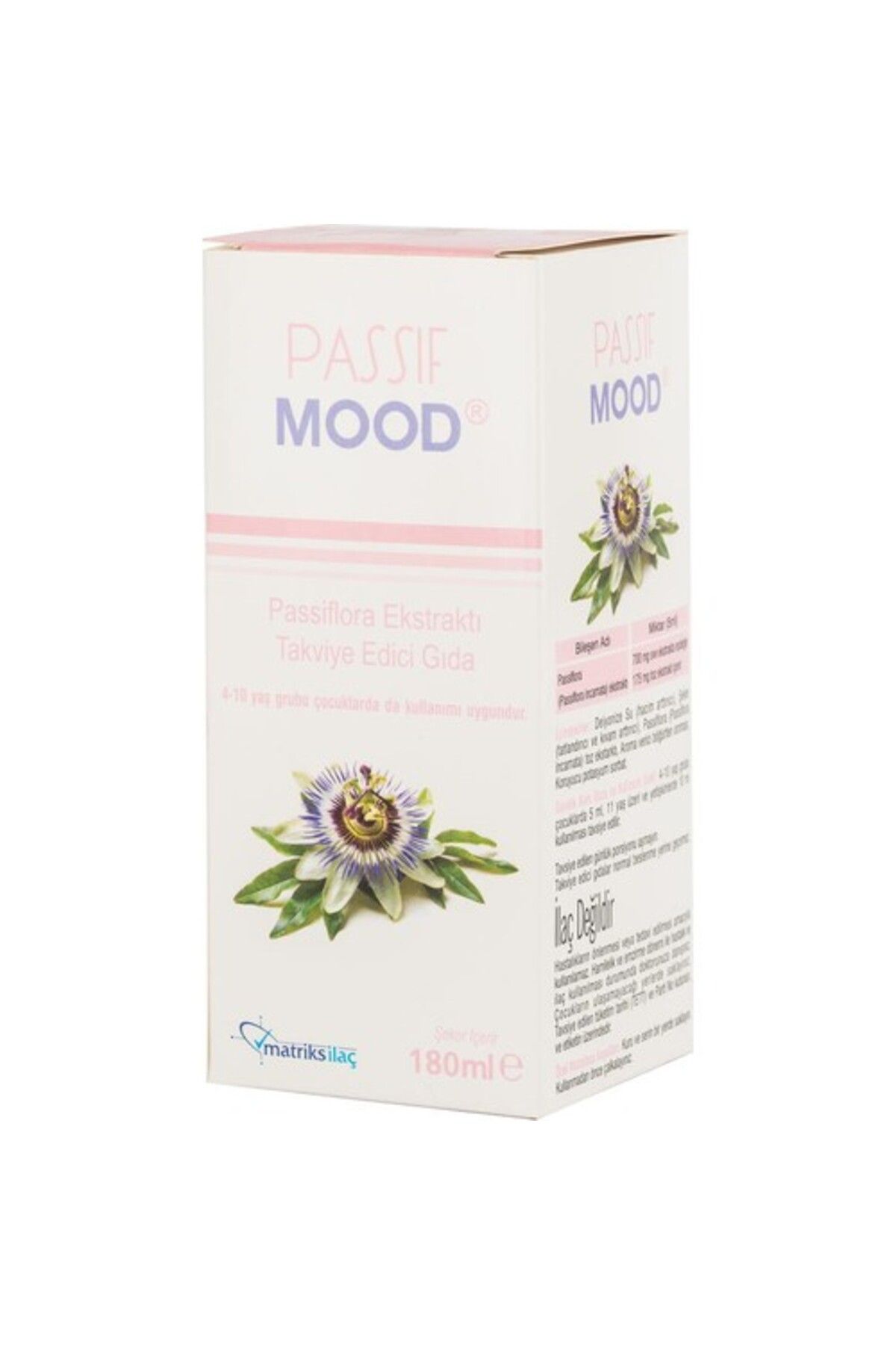 Matriks Passıflora Mood Surup 180 Ml