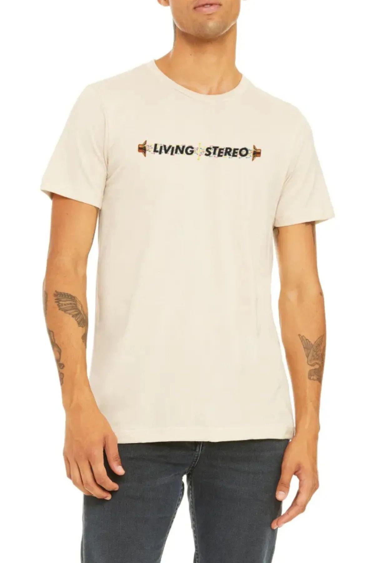 FeaR LeeS Living Stereo Baskılı Oversize T-shirt