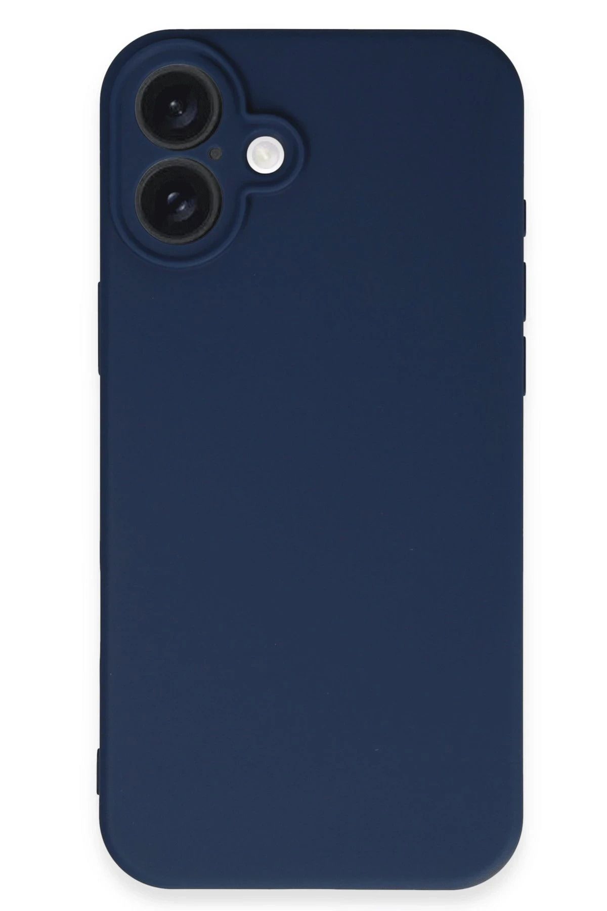 NewFace iPhone 16 Plus Kılıf First Silikon - Lacivert BSTMY