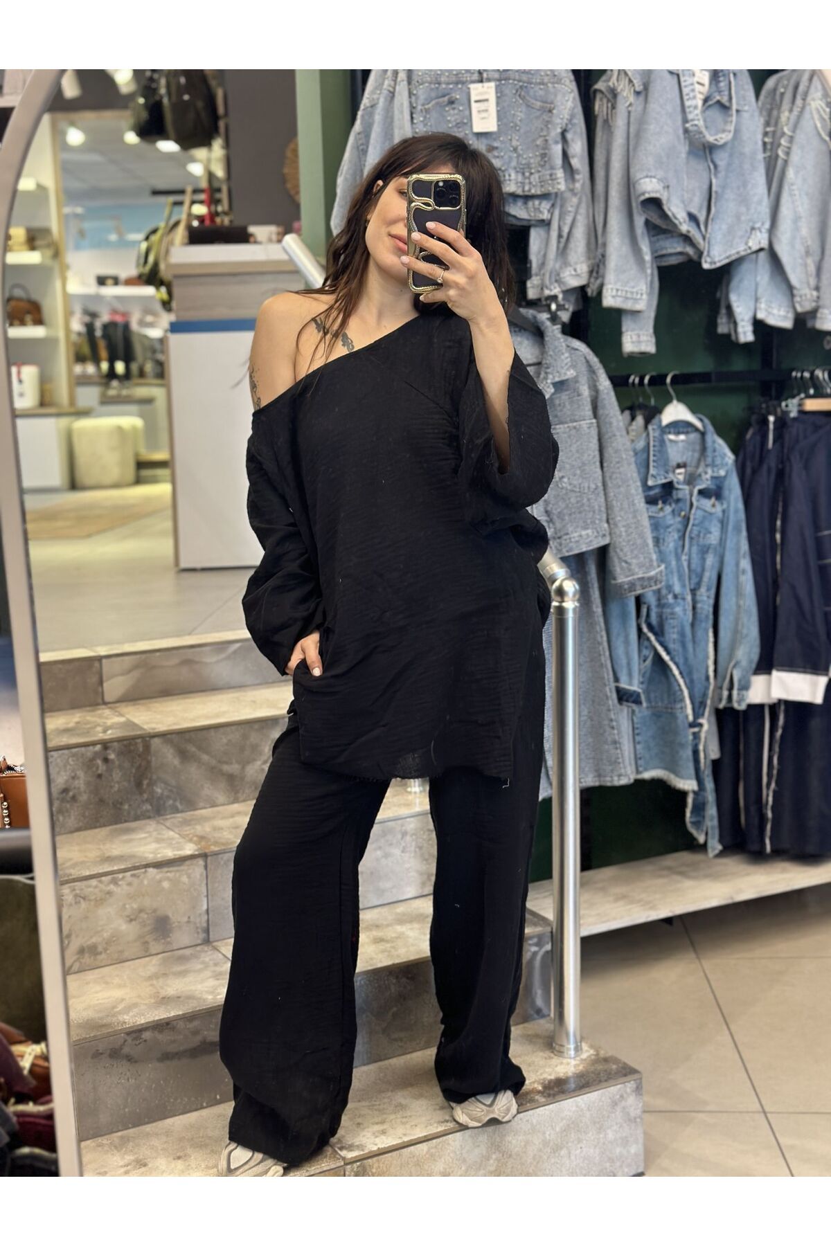 İstanbul Oversize Müslin Takim