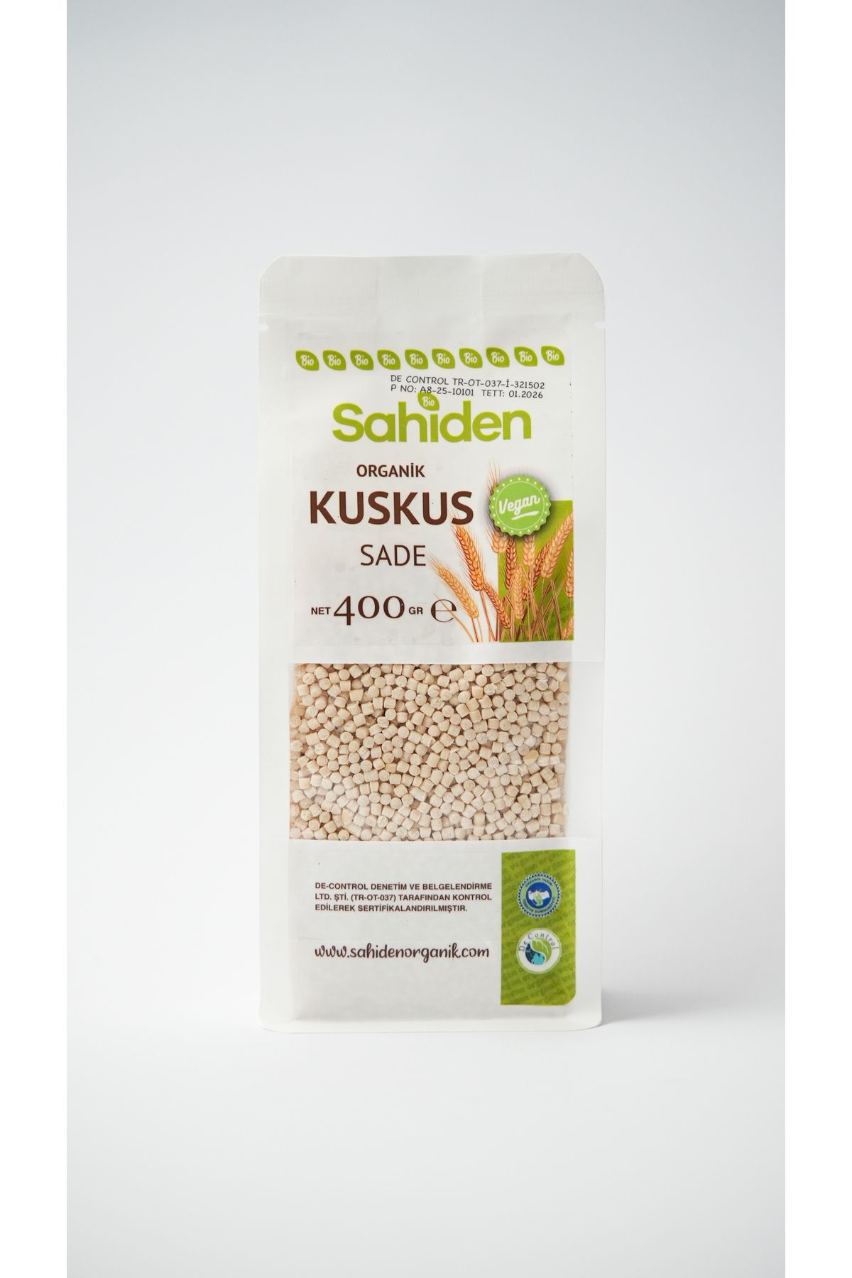 SAHİDEN ORGANİK ORGANİK SADE KUSKUS