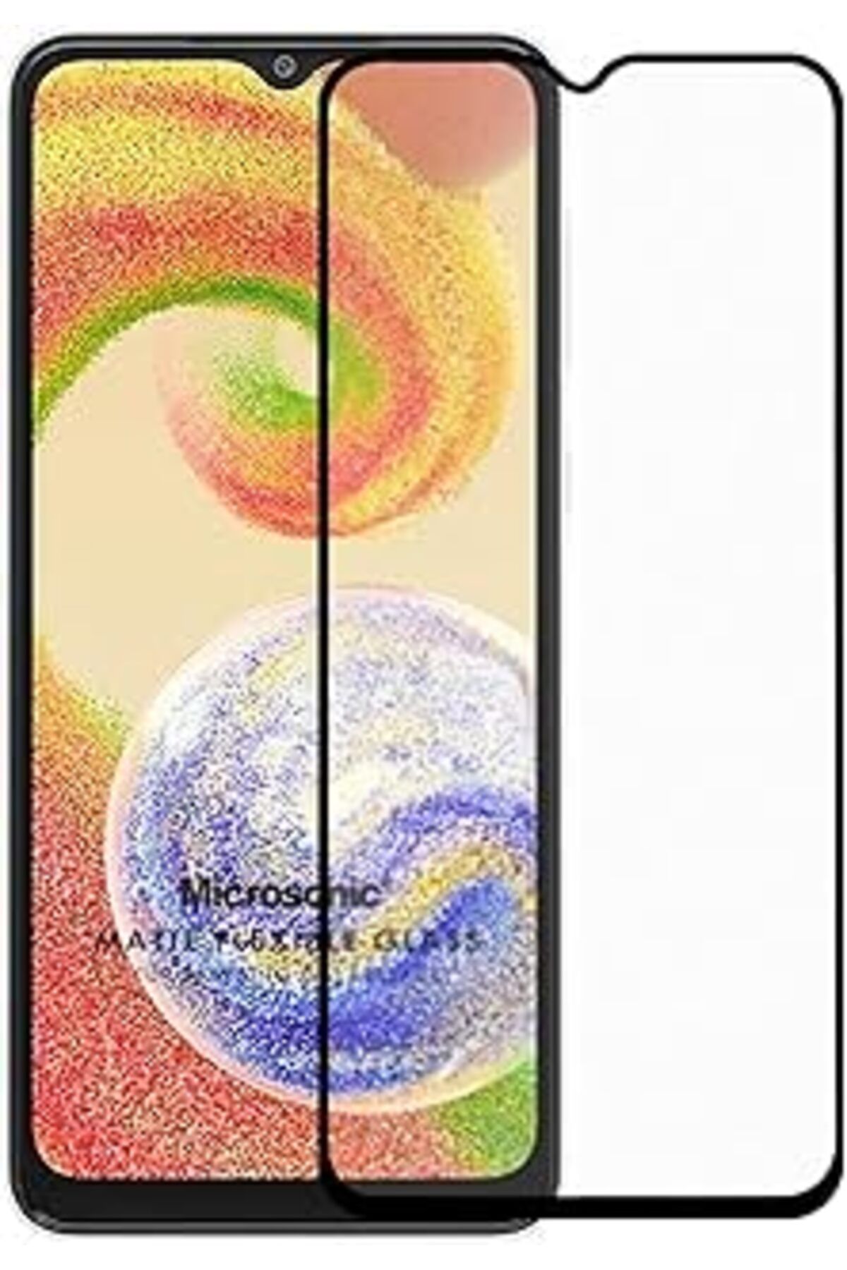 Pazarcan Microsonic Samsung Galaxy A04 Seramik Matte Flexible Ekran Koruyucu Siyah