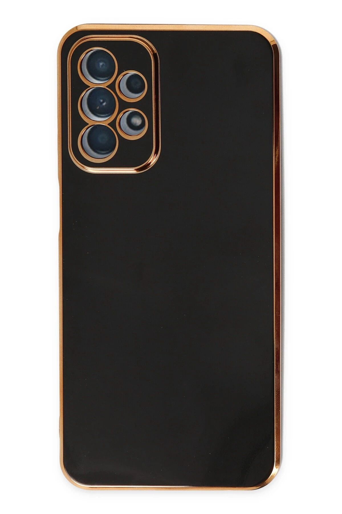 NewFace Samsung Galaxy A23 4G Kılıf Volet Silikon - Siyah WLZOR