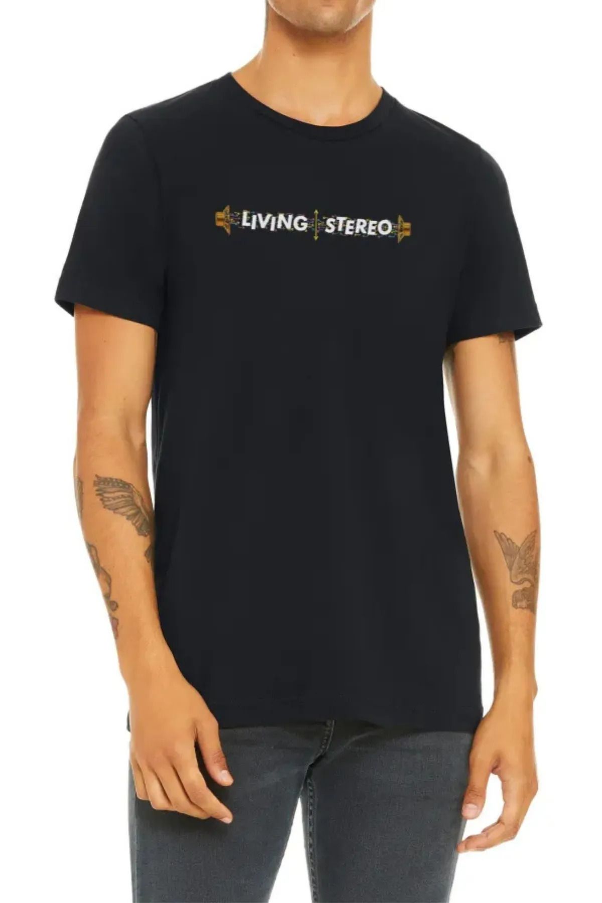 FeaR LeeS Living Stereo Baskılı Oversize T-shirt