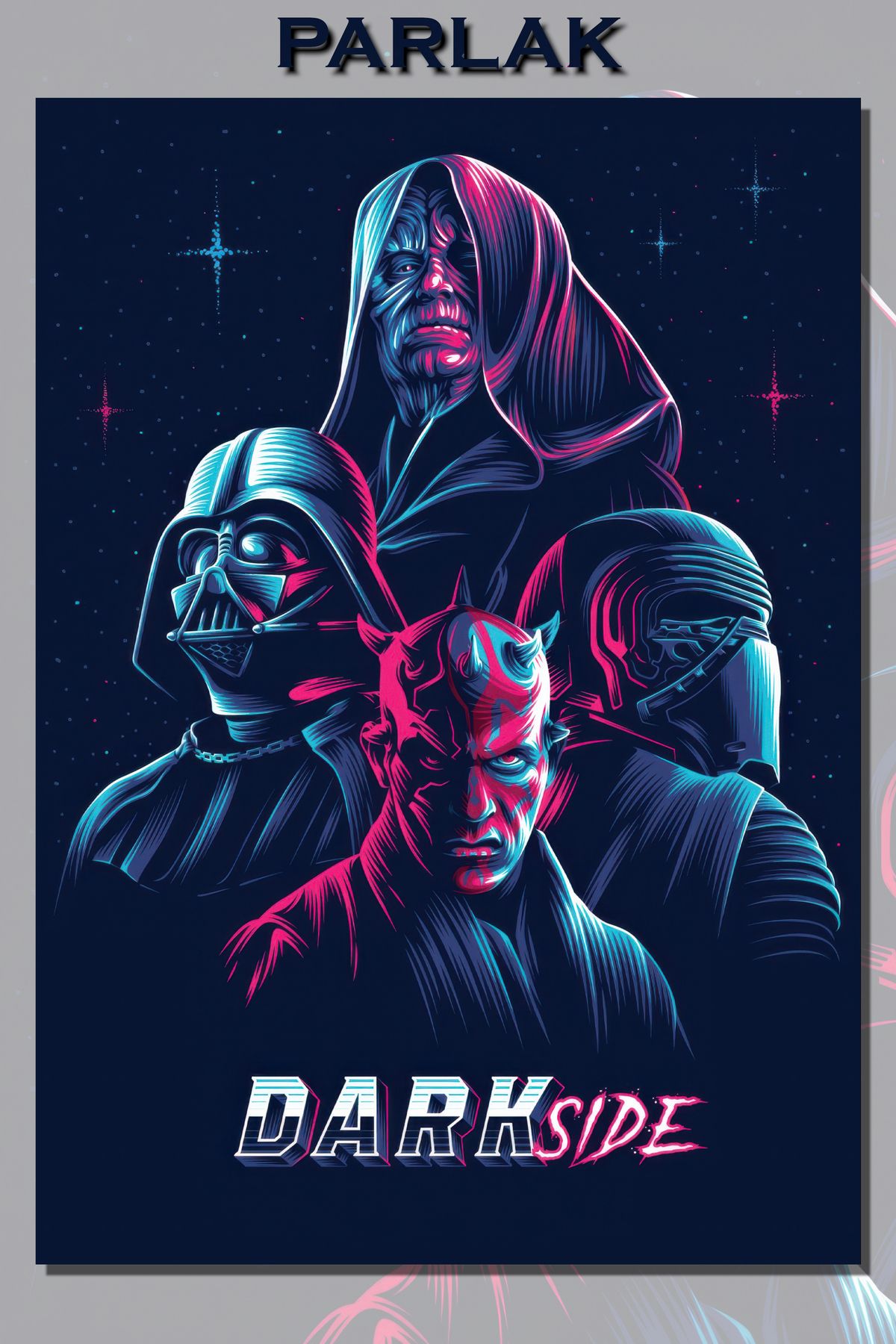 CALLWOOD Star Wars Çerçevesiz Film Tablo,Poster - Duvar Kağıdı Yüksek Kaliteli Baskı