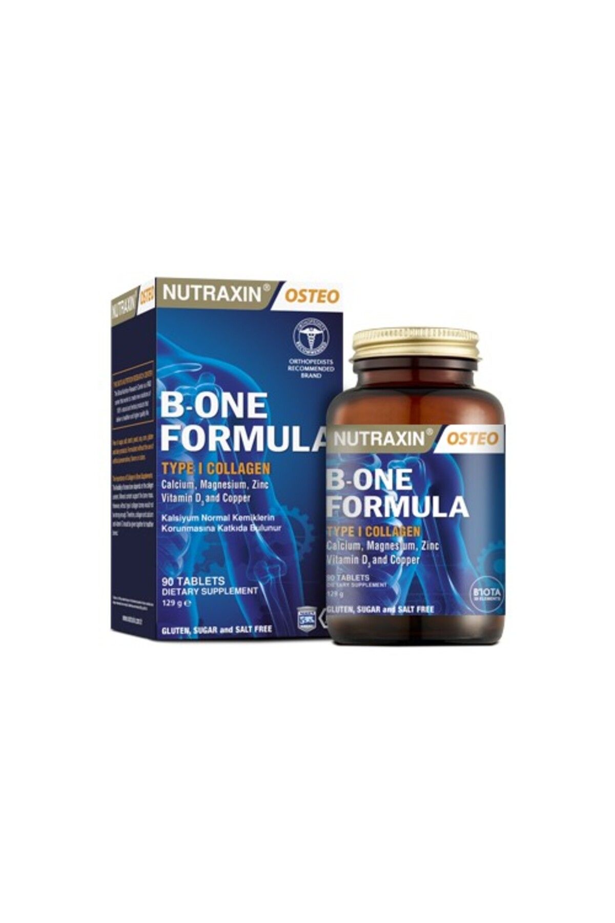 Nutraxin Nutraxın B-One Formula 90 Tablet