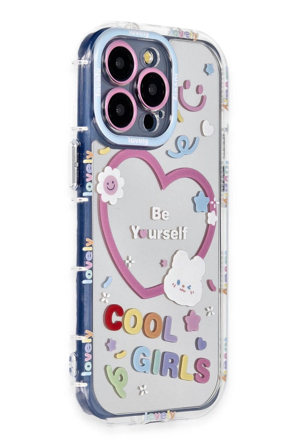 NewFace iPhone 14 Pro Max Kılıf Reflexion Desenli Kapak - Desen 1 BSTMY