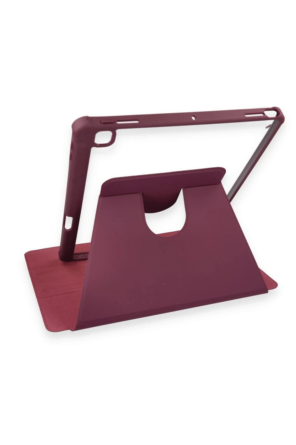 NewFace iPad 10.2 (7.nesil) Kılıf Starling 360 Kalemlikli Tablet Kılıf - Mor NRMSA
