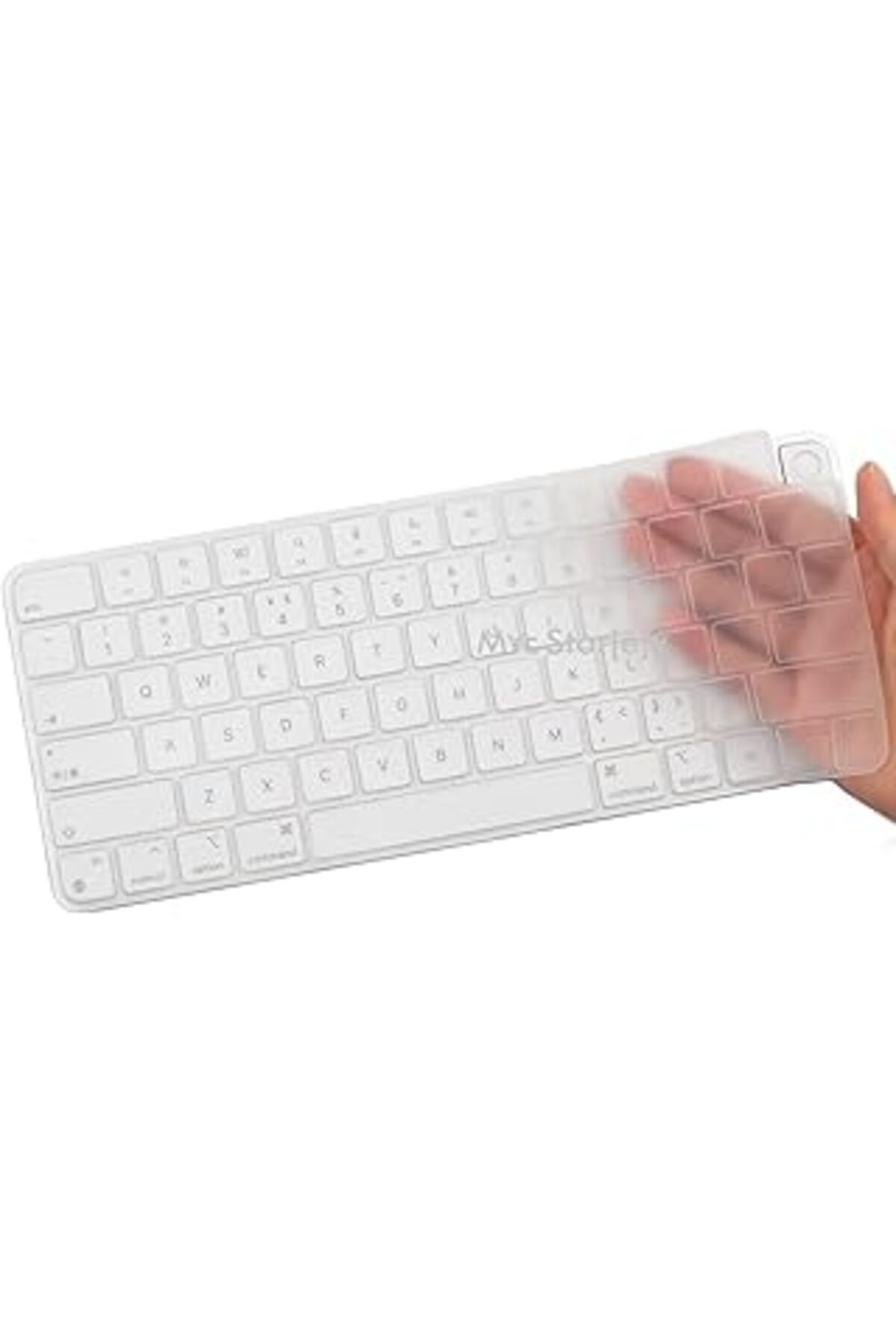 Mu Art Ahşap Mcstorey Apple Magic Keyboard 3 A2449 A2450 Ile Uyumlu Klavye Koruyucu (Us-İngilizce) Lockkey Touch