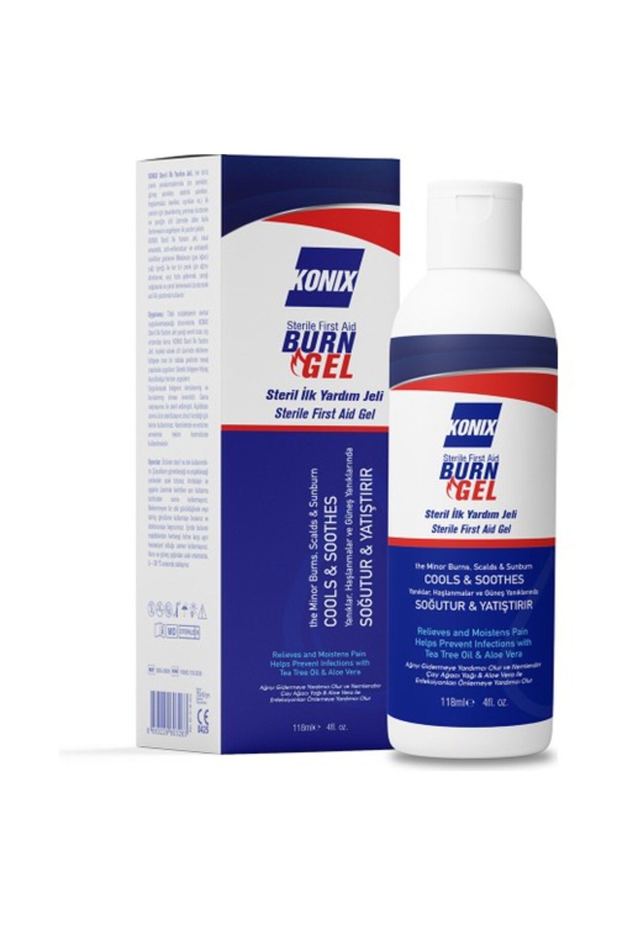 Konix Steril İlk Yardım Yanik Jeli 118 Ml Sise