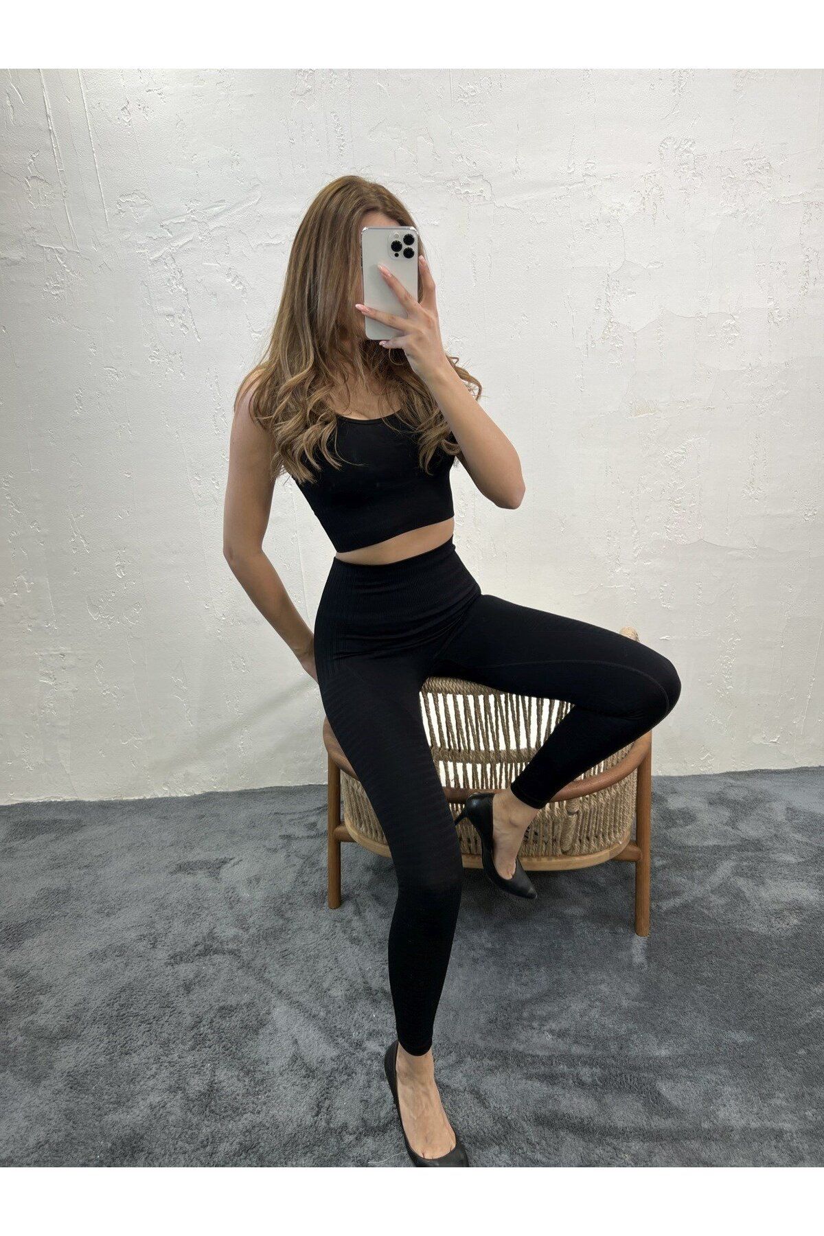 ARUZ MODA 16526 TAYT-SİYAH