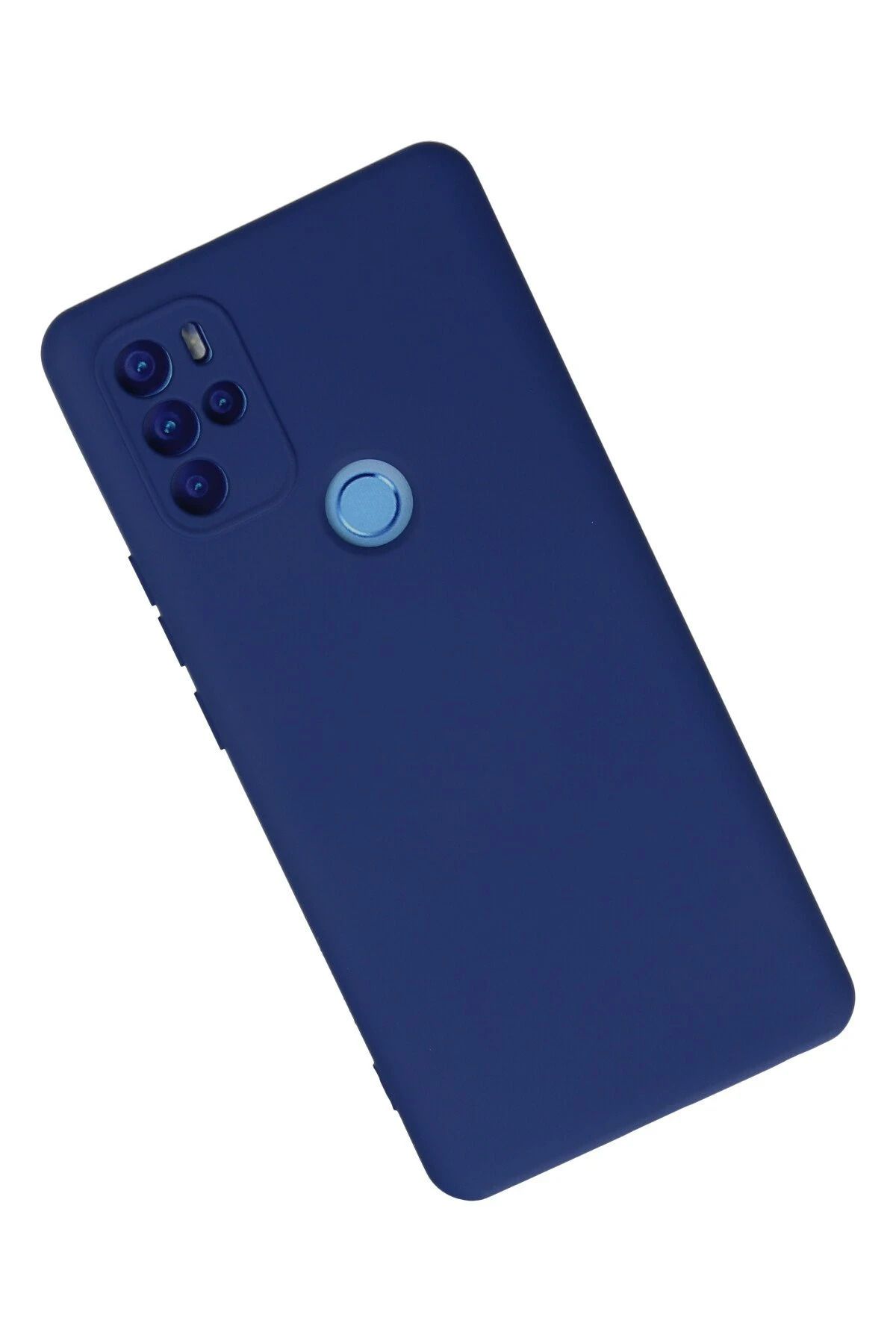 NewFace General Mobile GM 21 Pro Uyumlu Kılıf Nano içi Kadife Silikon - Lacivert SVLRS