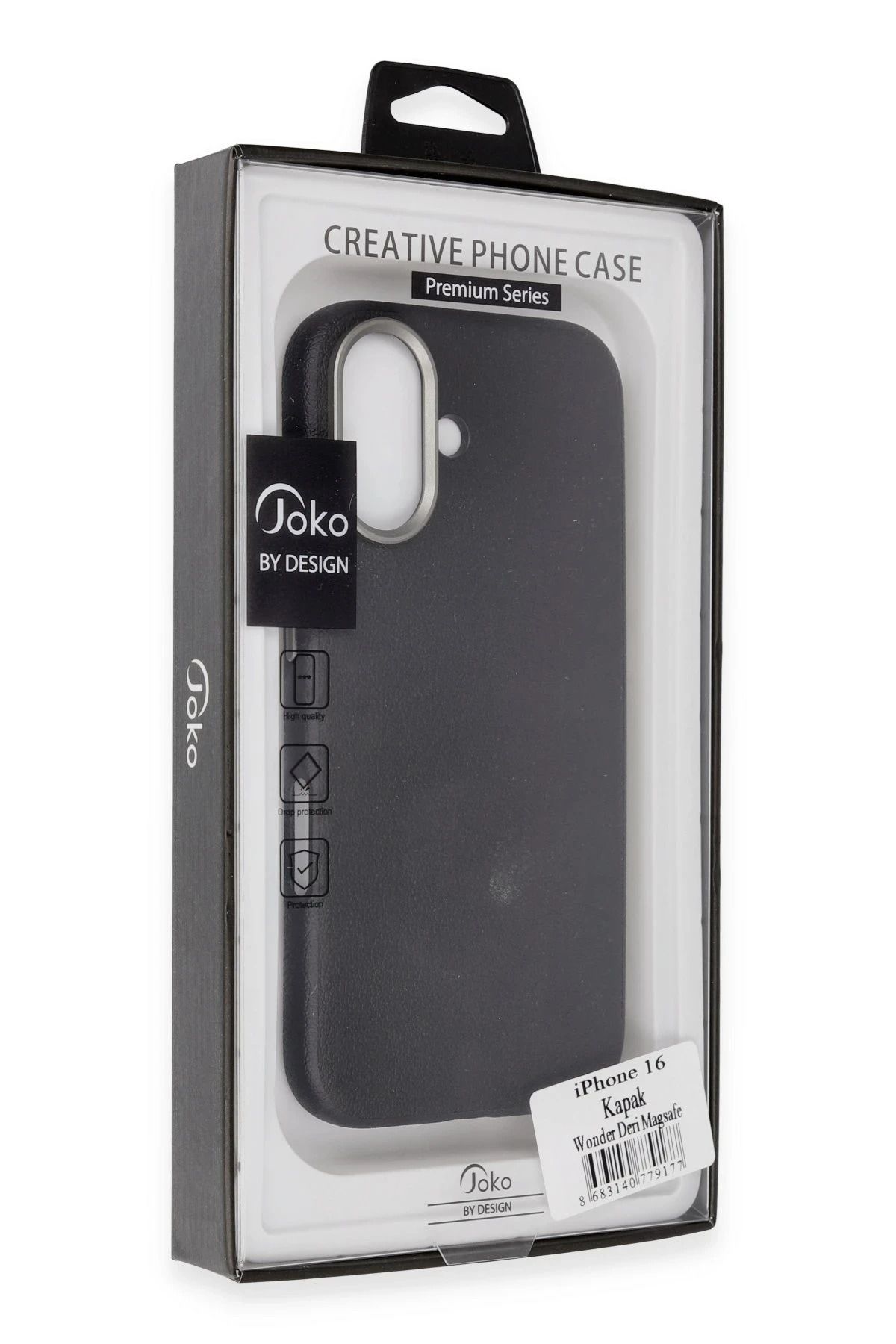 Joko iPhone 16 Wonder Deri Magsafe Kapak - Kahverengi MRAYD