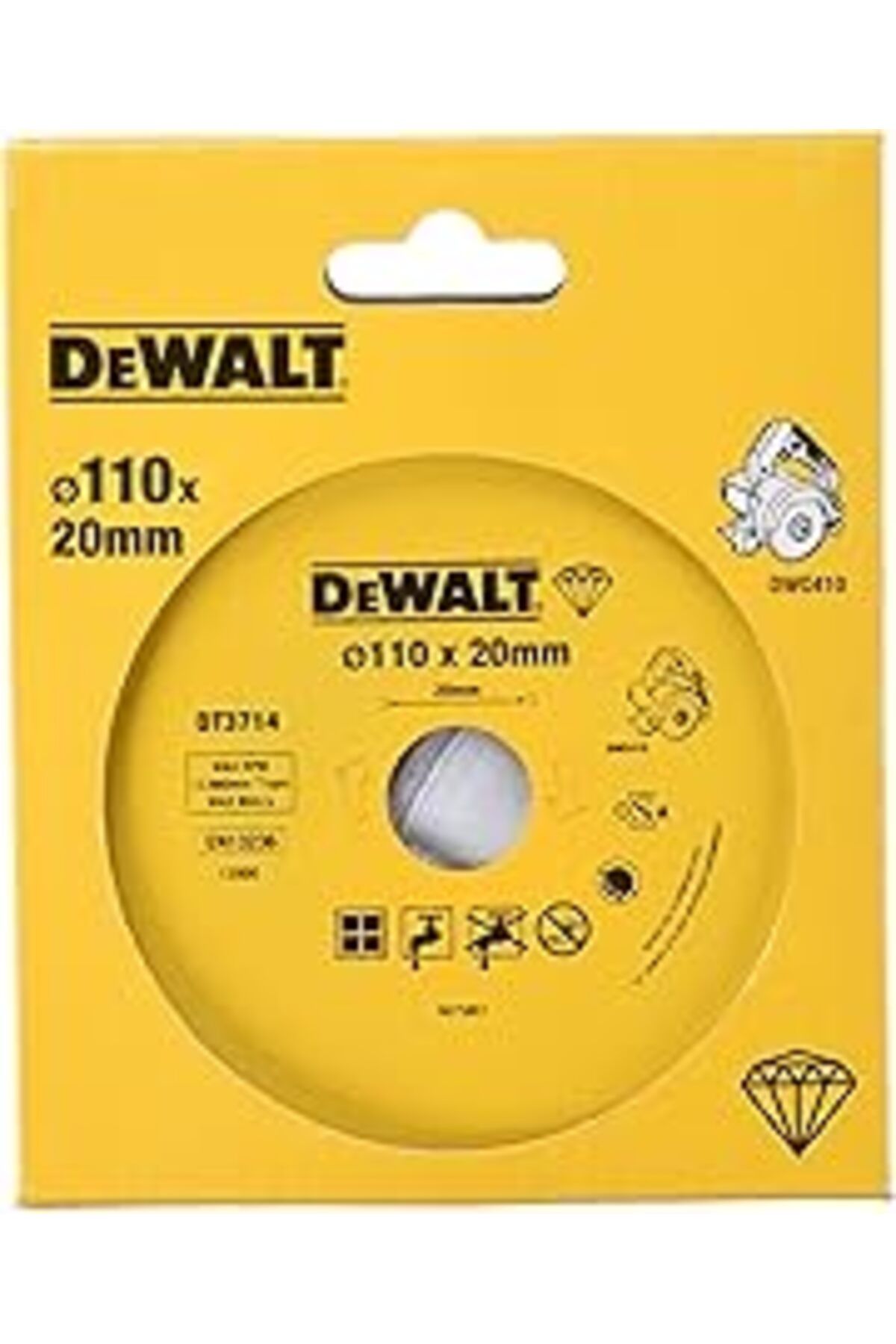 robotrend Dt3714-Qz Elmas Disk, Fayans, 110X20 Mm