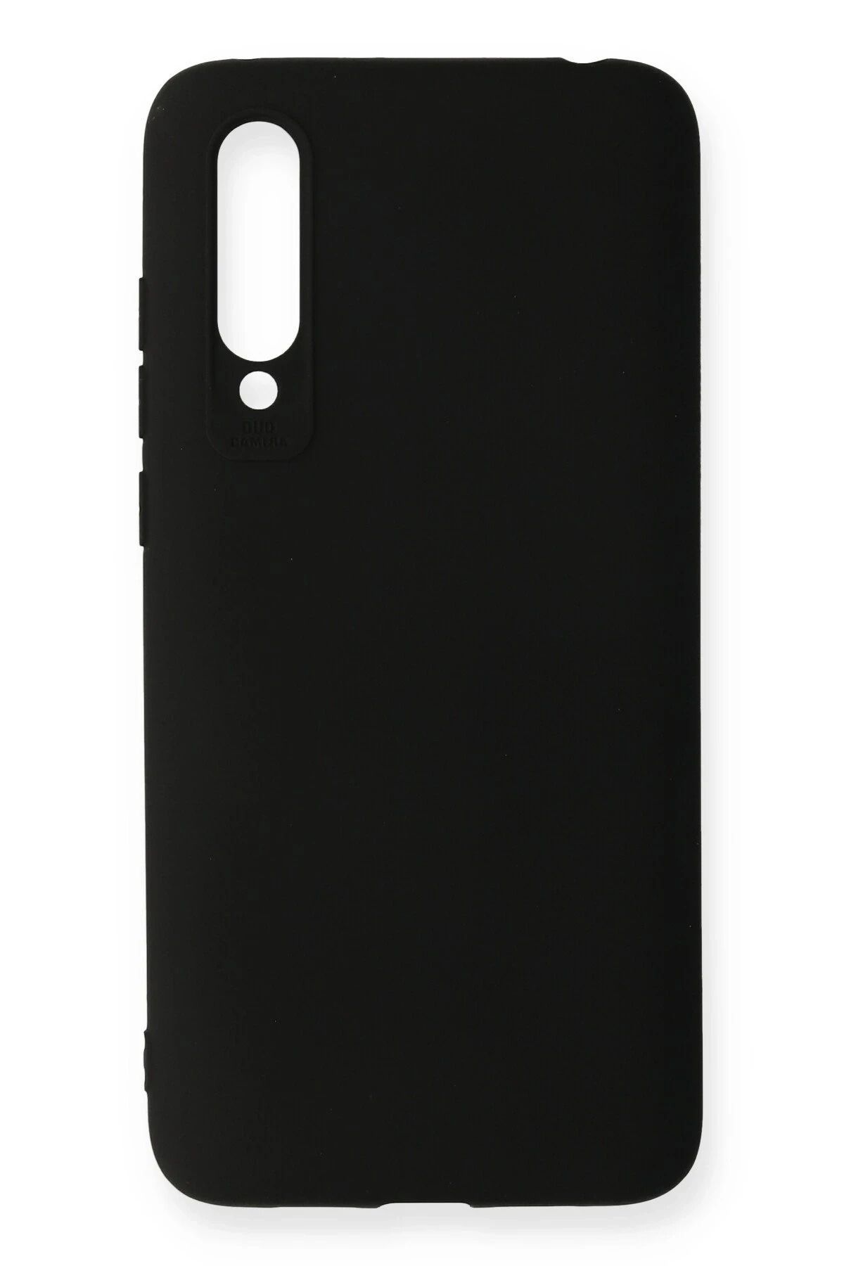 NewFace Xiaomi Mi 9 Lite Kılıf First Silikon - Siyah BSTMY