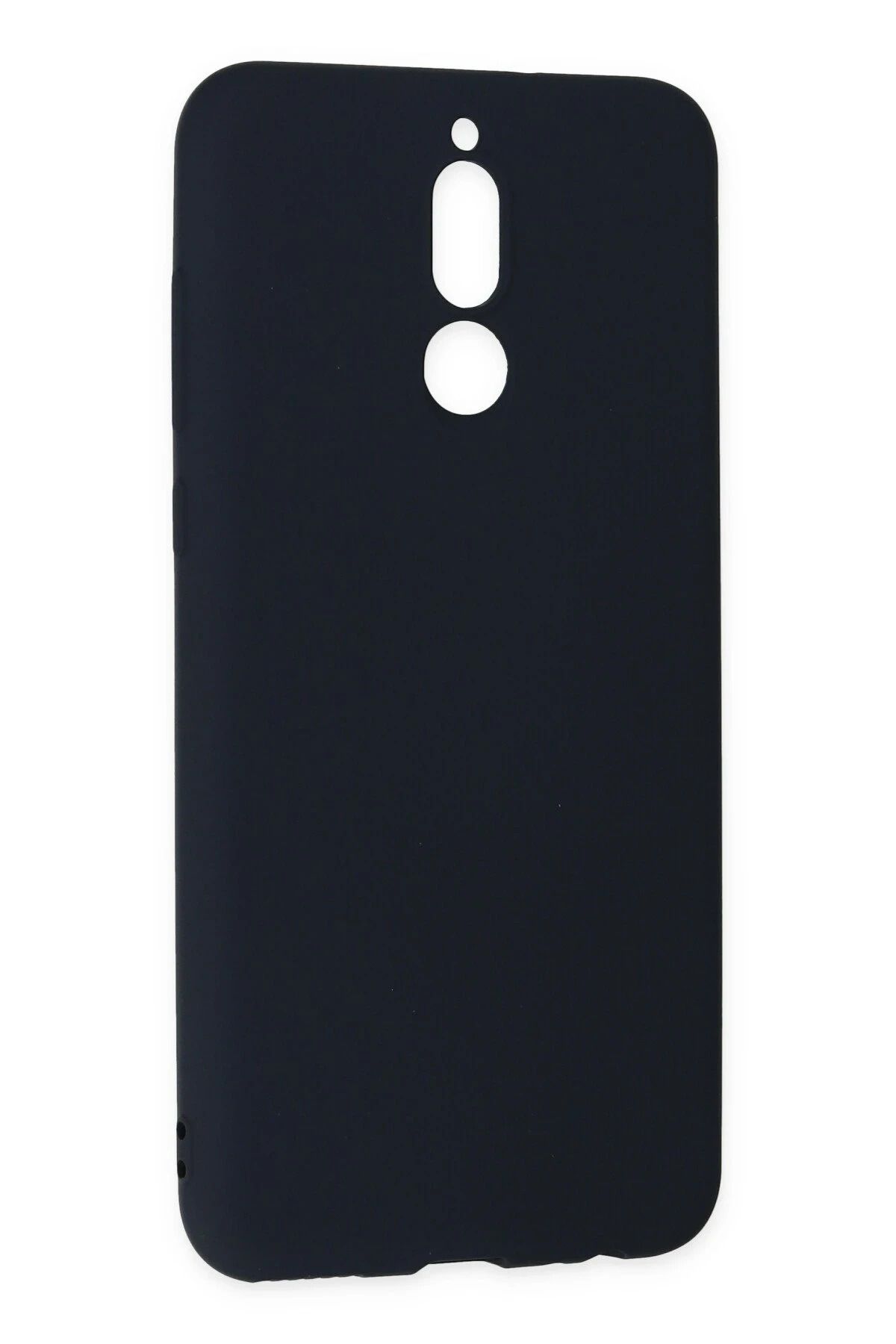 NewFace Huawei Mate 10 Lite Kılıf Nano içi Kadife Silikon - Lacivert WLZOR