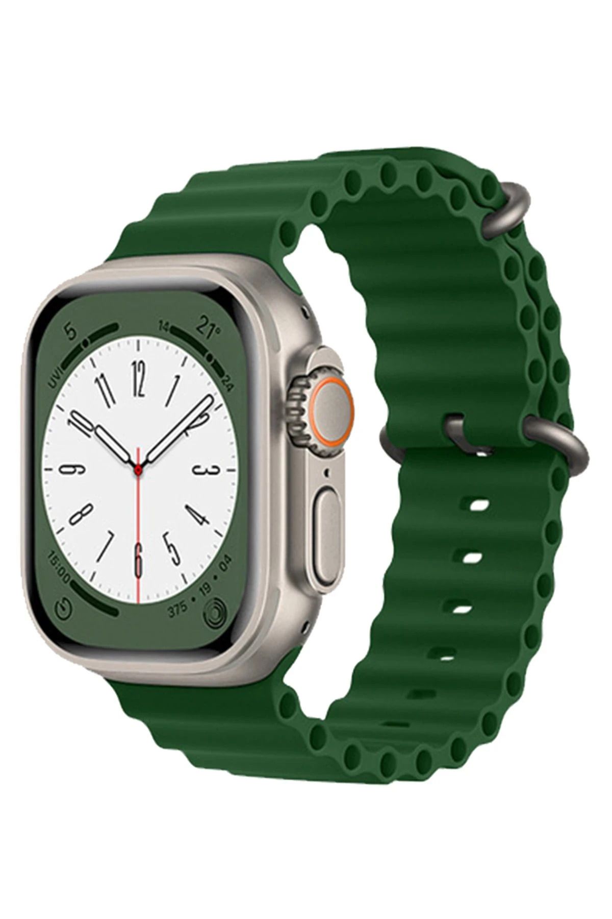 NewFace Apple Watch 38mm Ocean Kordon - Koyu Yeşil SVLRS