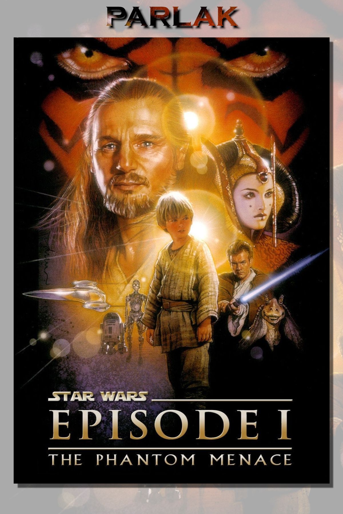 CALLWOOD Star Wars Çerçevesiz Film Tablo,Poster - Duvar Kağıdı Yüksek Kaliteli Baskı