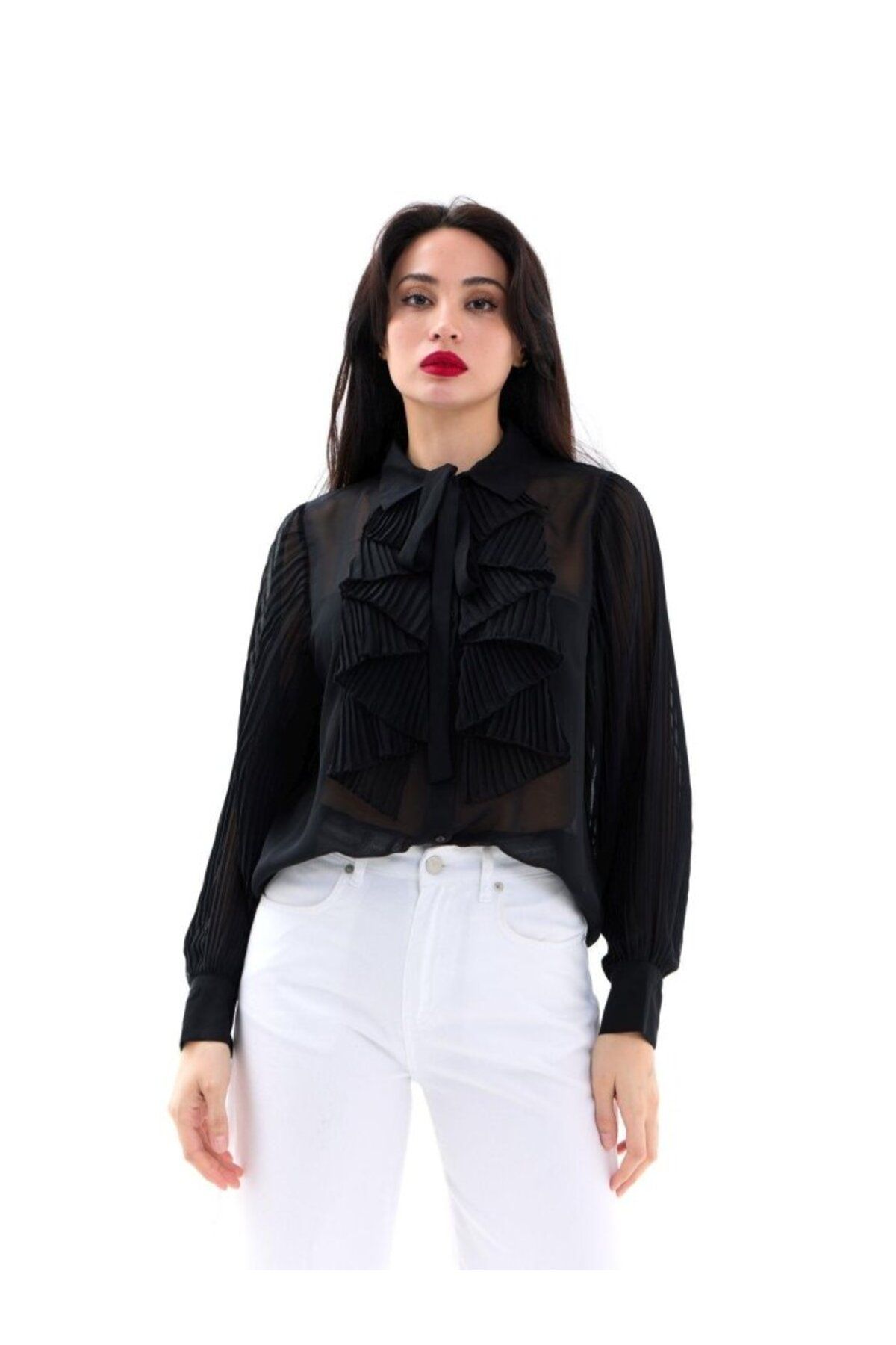 ARUZ MODA 5535 GÖMLEK-SİYAH