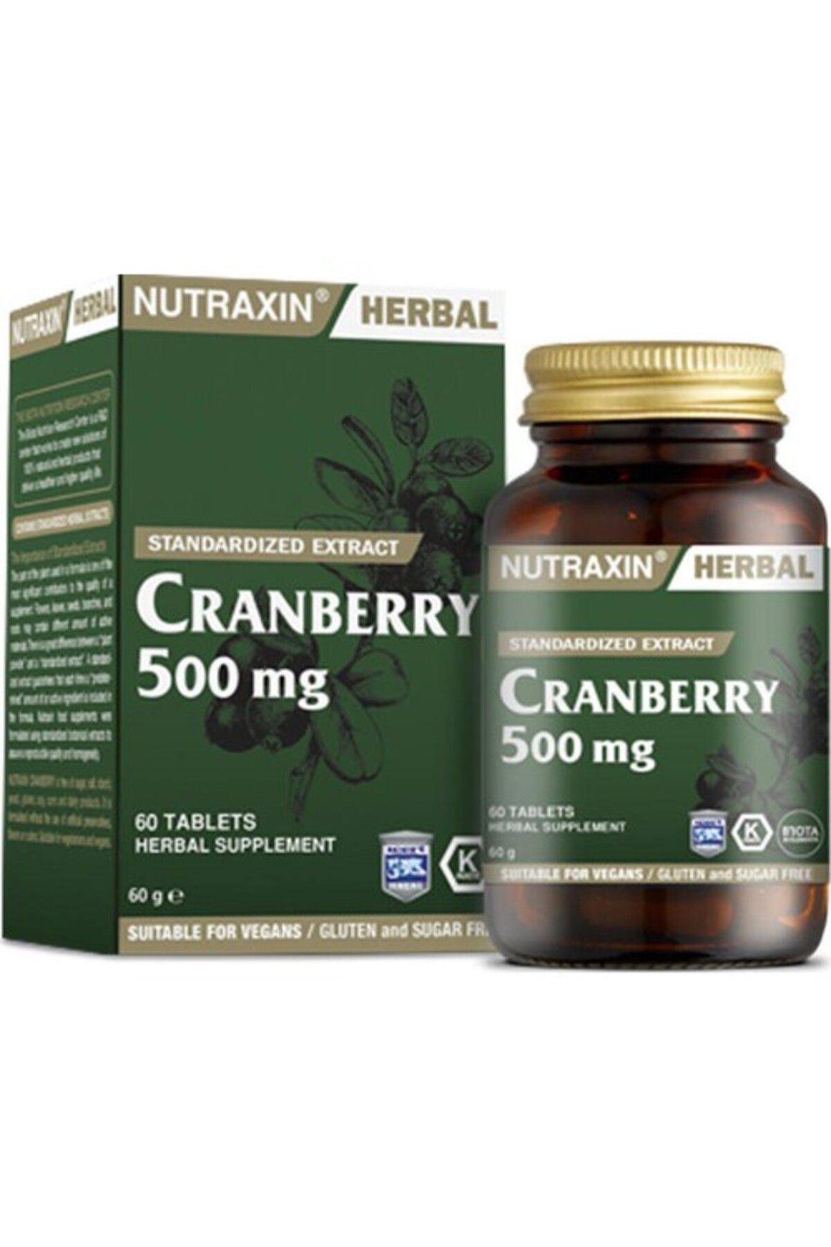 Nutraxin Nutraxın Cranberry 60 Tablet