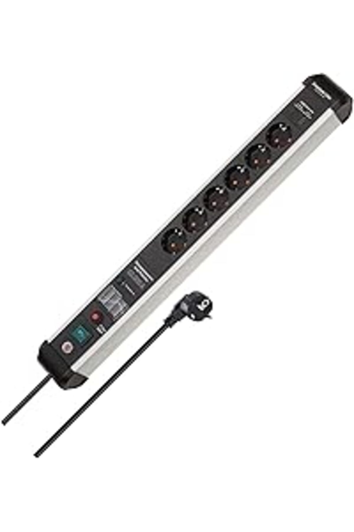 Pazarcan Brennenstuhl Premium-Protect-Line 6'Lı Grup Priz, Usb Power Delivery Tip C Ve Aşırı Gerilim Korumal