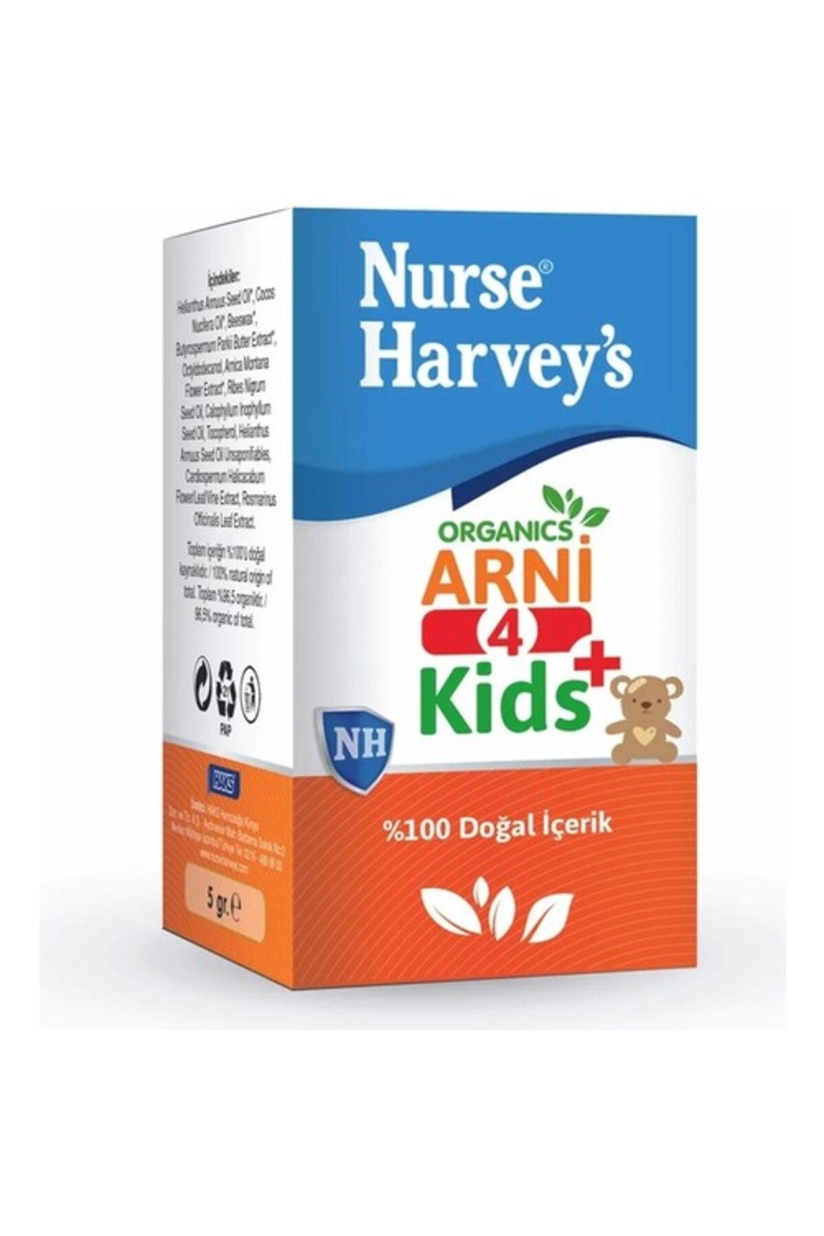 Nurse Harvey's Organıcs Arnı4 Kıds