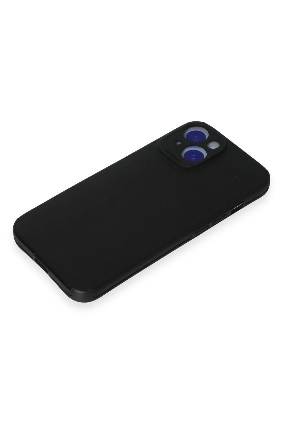 NewFace iPhone 15 Kılıf Loop Deri Silikon - Siyah SVLRS