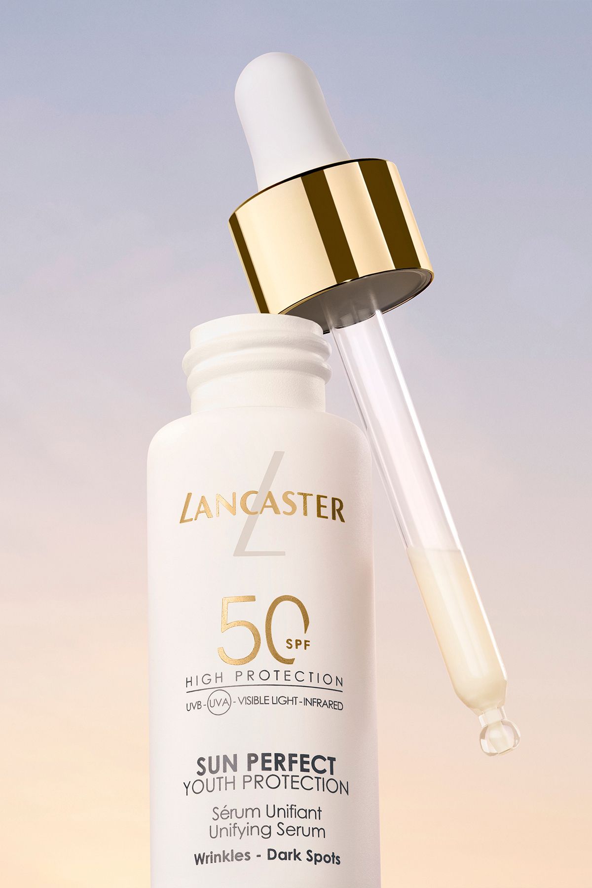 Lancaster Cilt Tonunu Eşitlemeye ve Aydınlık Görünüm Kazandırmaya Yardımcı SPF50+ Serum 30ml