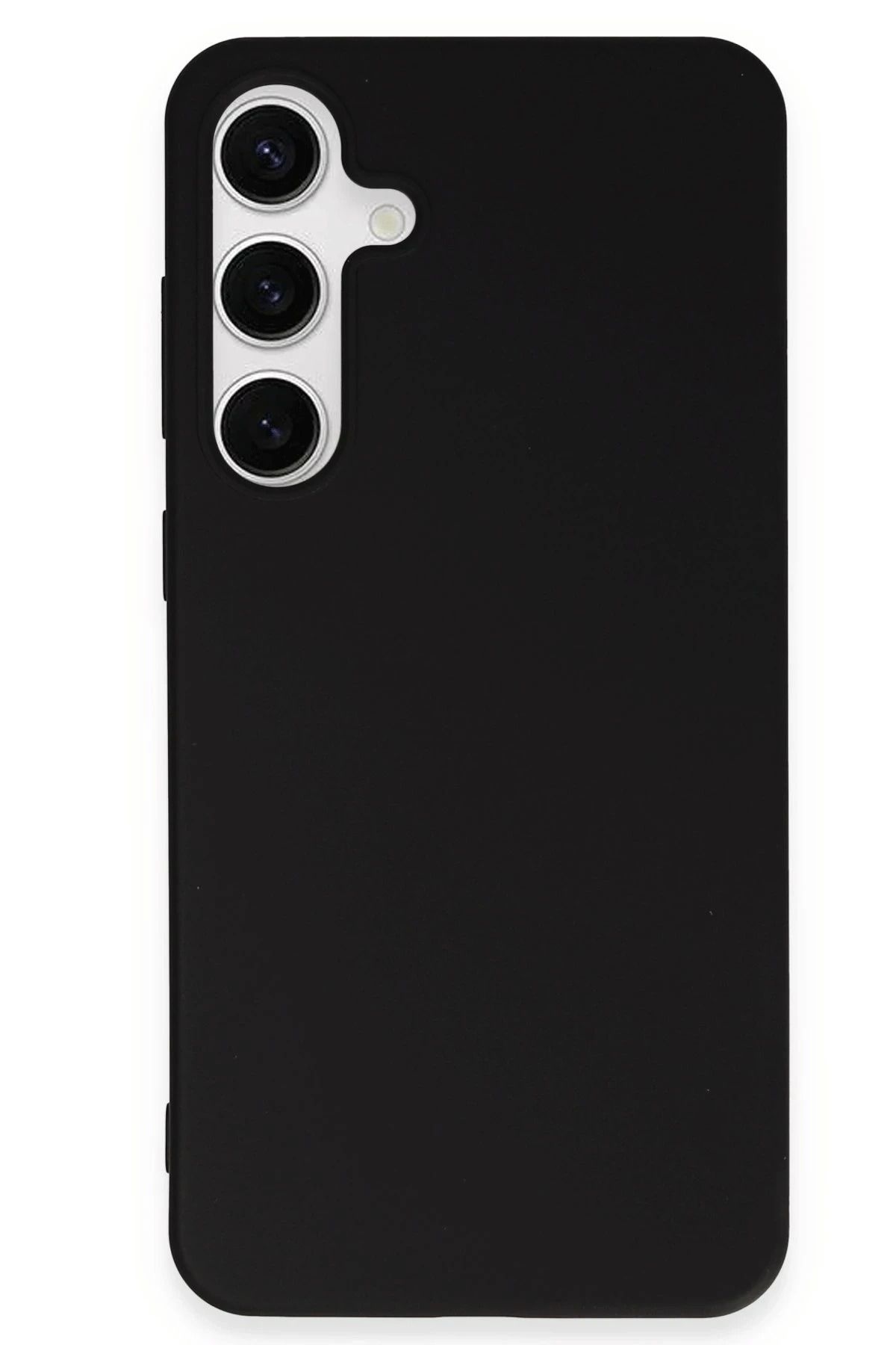 NewFace Samsung Galaxy S24 Plus Kılıf First Silikon - Siyah SVLRS