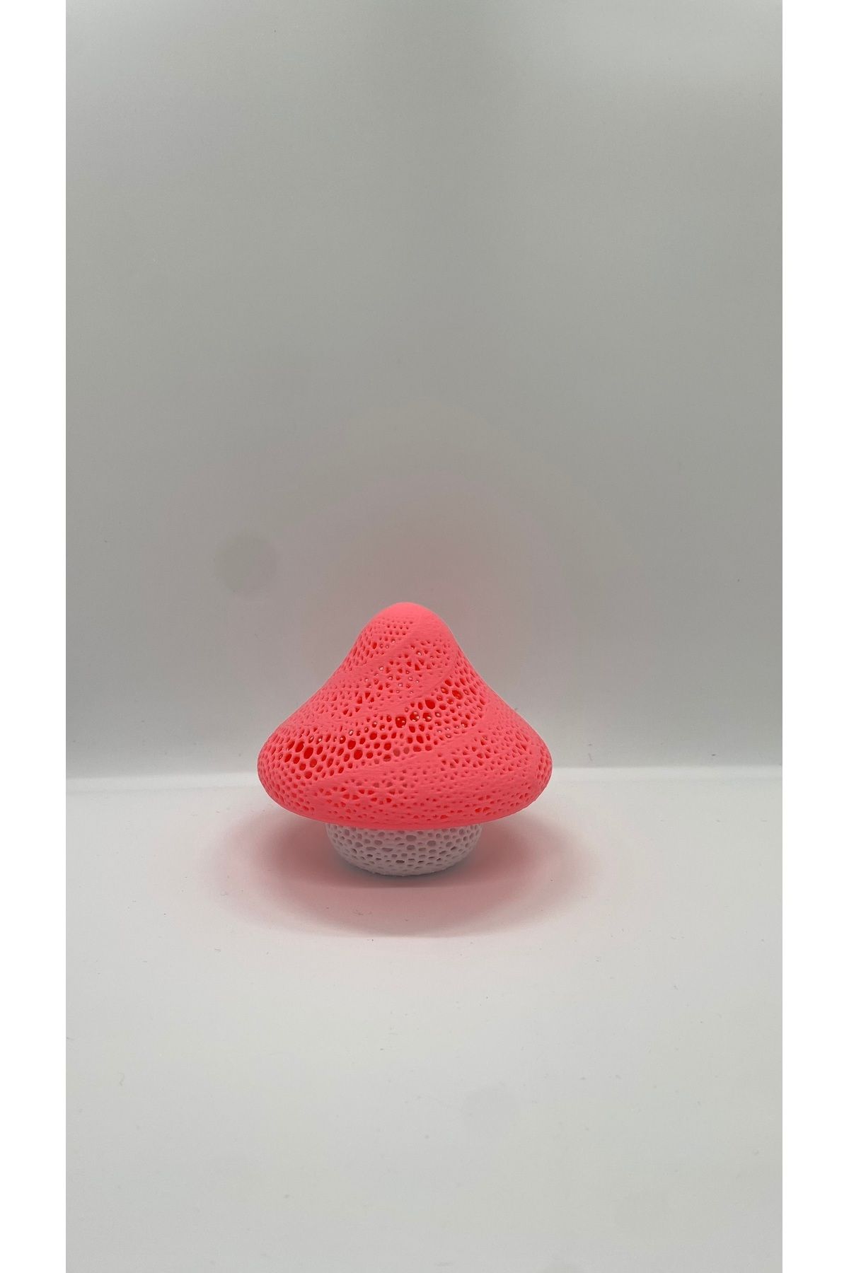 Güneş Sanat Evi Dekoratif Mantar Model Mumluk + Led Mum