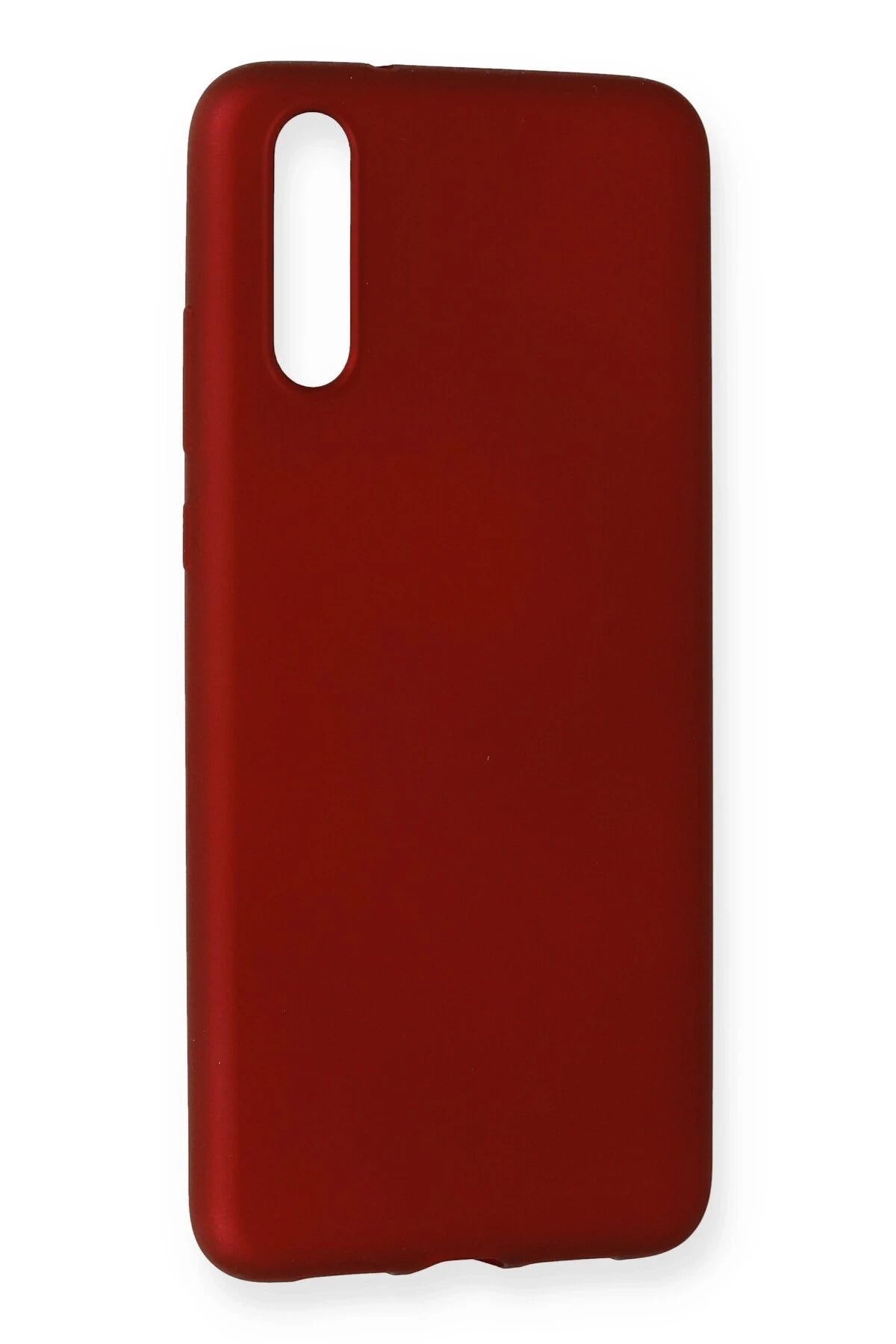 NewFace Huawei P20 Kılıf First Silikon - Bordo BSTMY