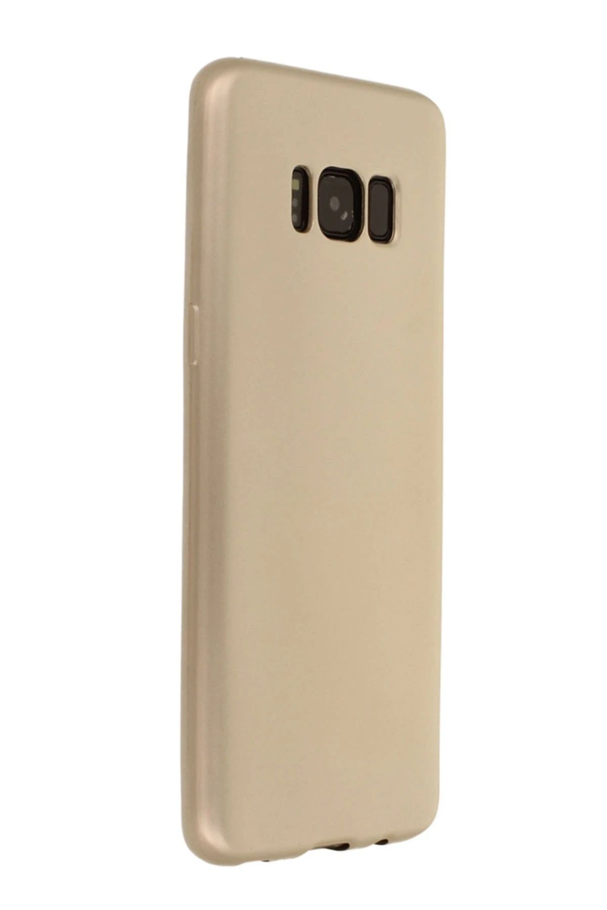 NewFace Samsung Galaxy S8 Kılıf First Silikon - Gold DPMAH