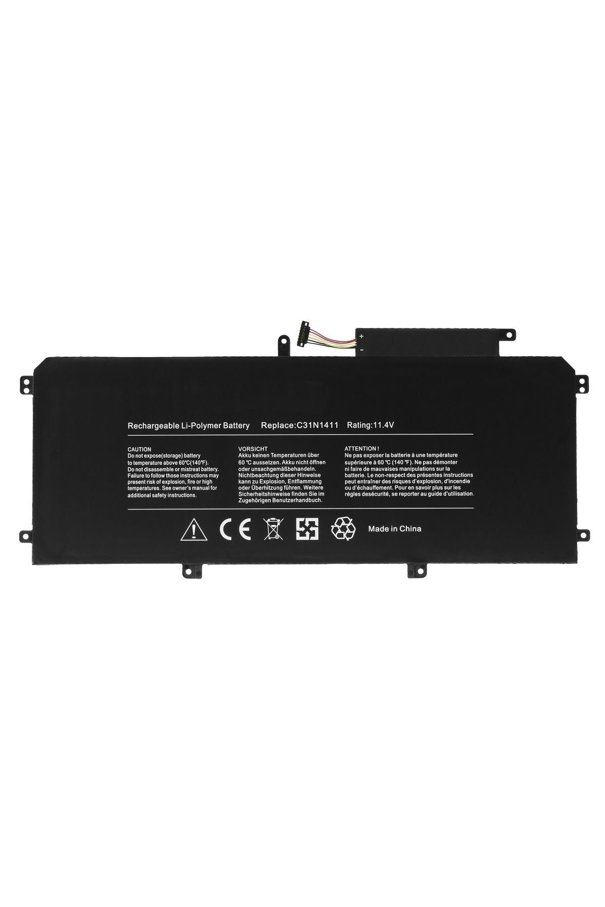OEM Parça Kodlu C31N1411, C31NI411 Asu s ZenBoo k Uyumlu Laptop Batarya